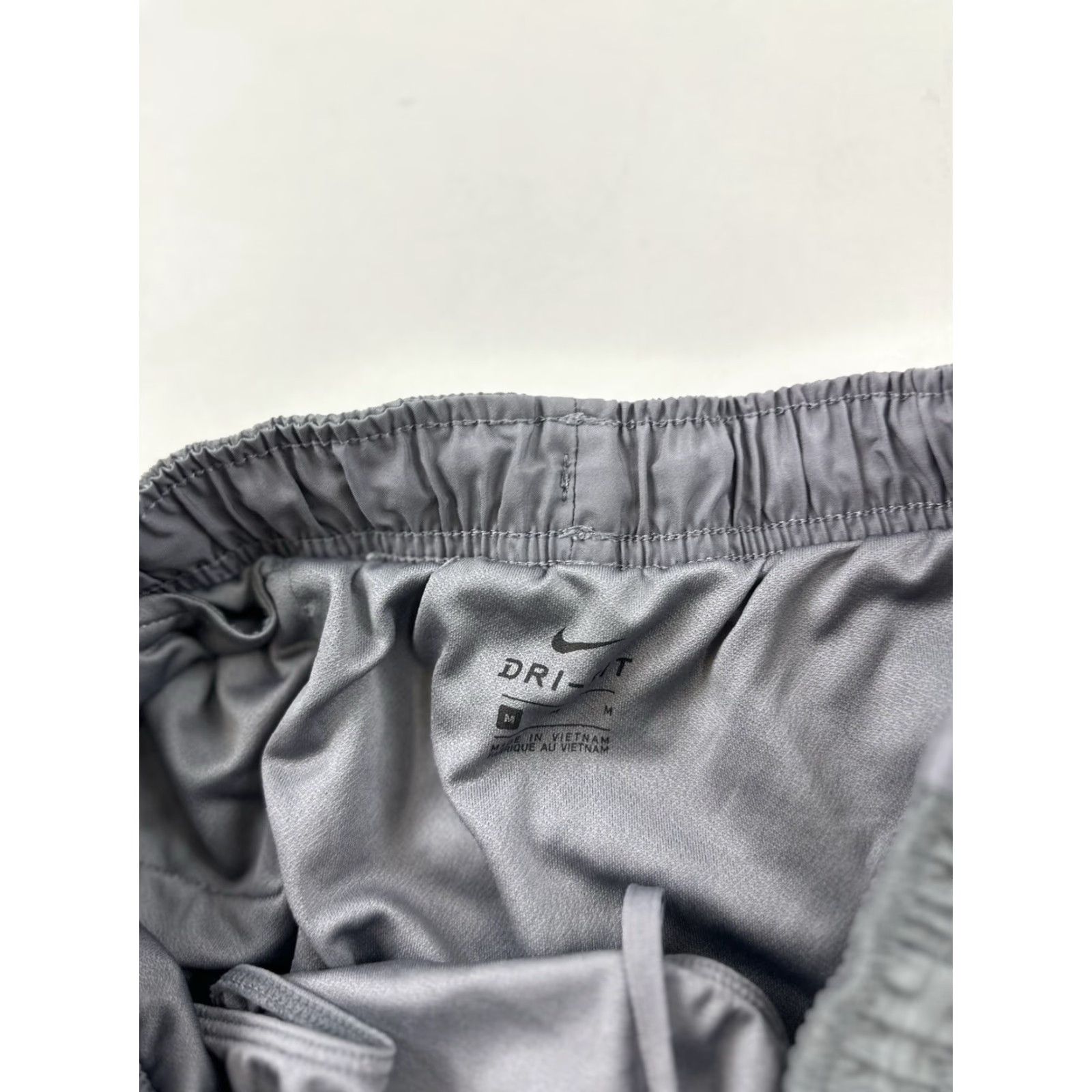 Nike Nike Shorts M Medium Grey Tempo Running Lined Brief Women’s Size 32" / US 10 / IT 46 - 3 Thumbnail