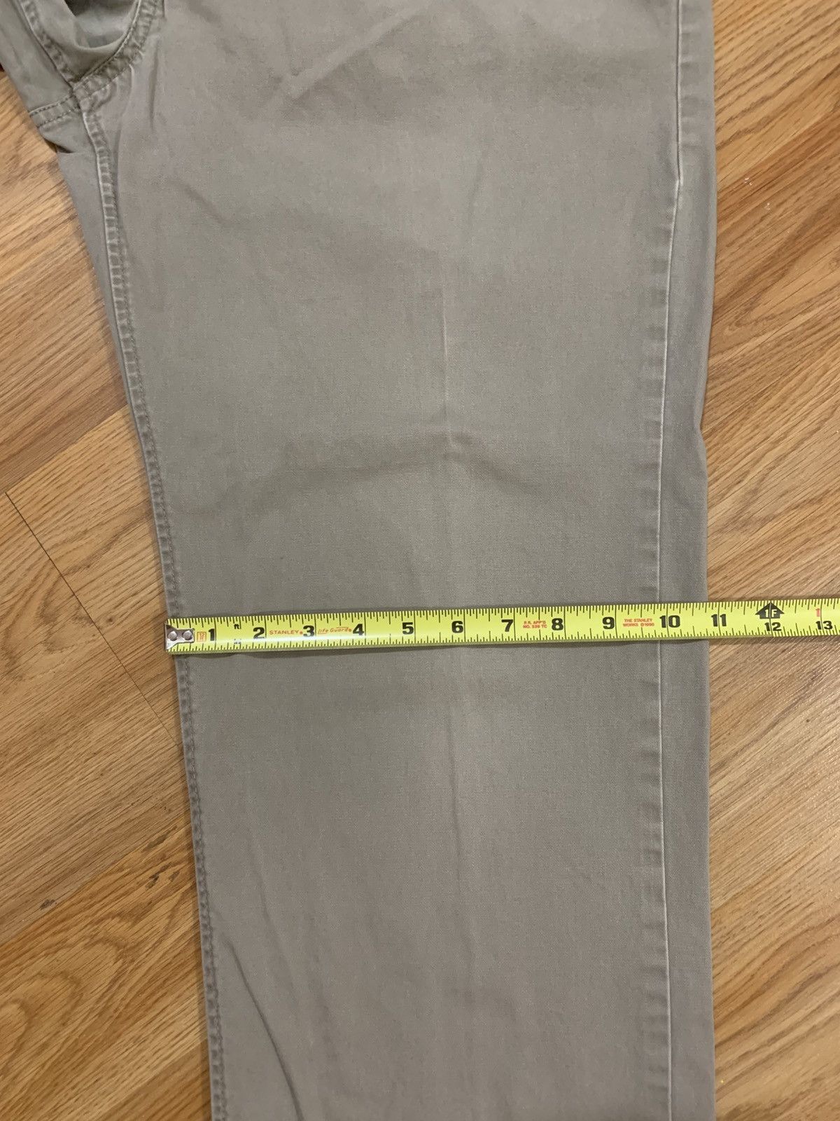 Van Heusen × Vintage 36x29 - Van Heusen 5-Pocket Flat Front Baggy Fit Faded Jean Size US 36 / EU 52 - 9 Thumbnail