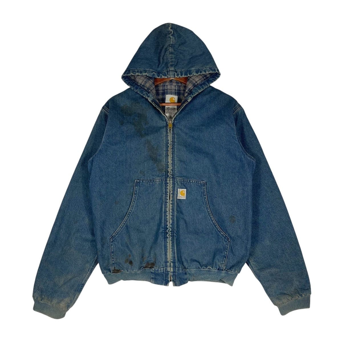Carhartt Vintage Carhartt Denim Active Jacket Size US XL / EU 56 / 4 - 1 Thumbnail