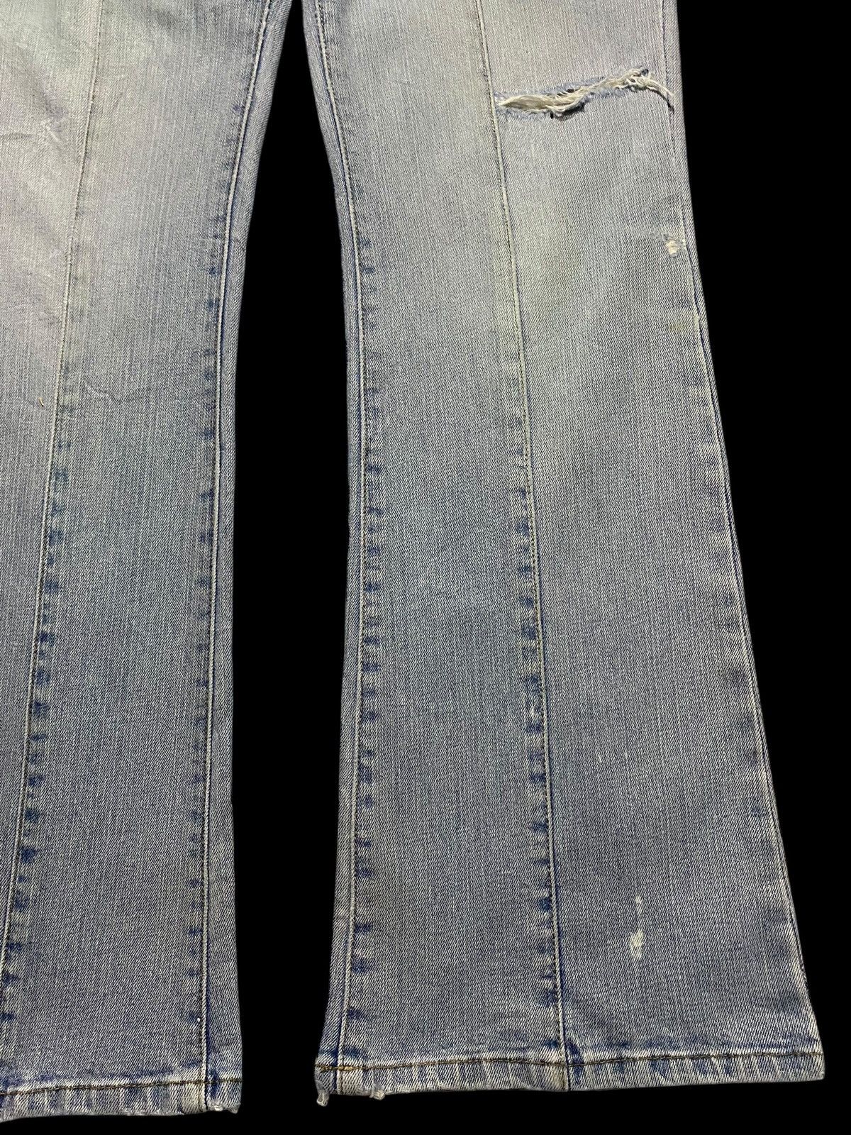 Japanese Brand Vintage Japanese Brand Theoria Distressed Flare Jeans Size US 29 - 8 Thumbnail