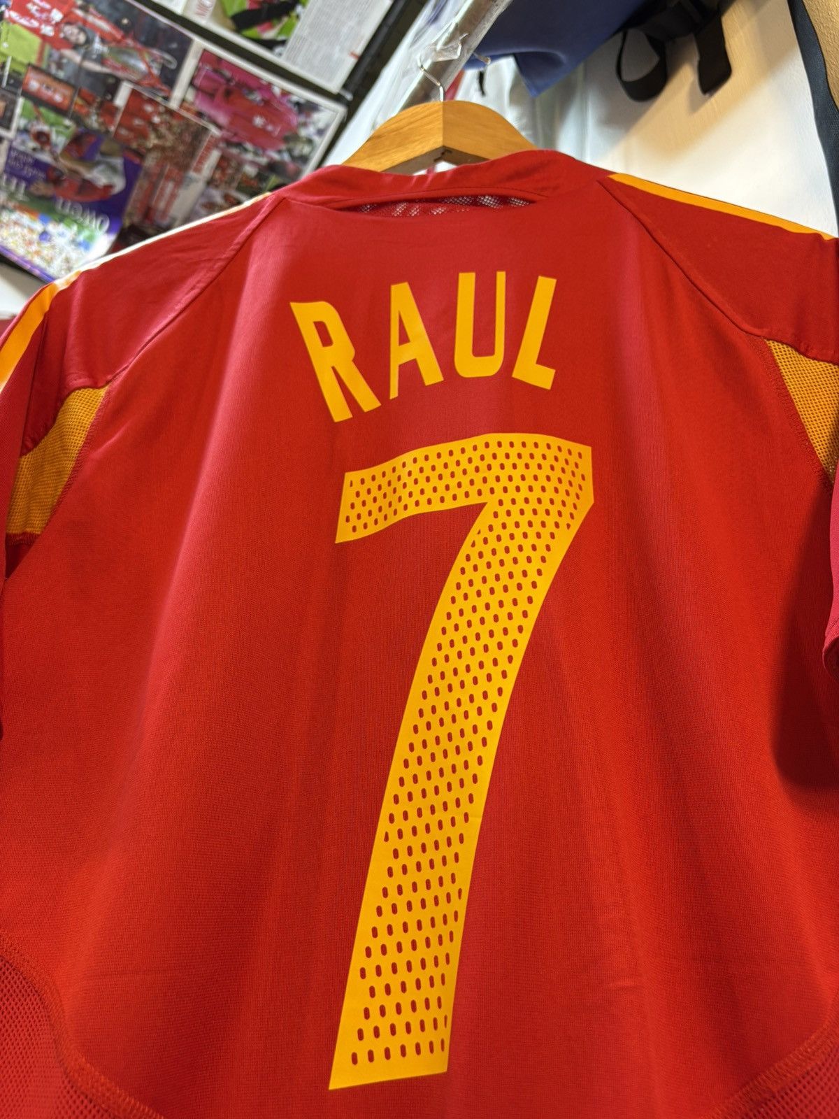 Adidas Vintage 2004-2006 Spain Football Team Home Kit Size US L / EU 52-54 / 3 - 3 Thumbnail