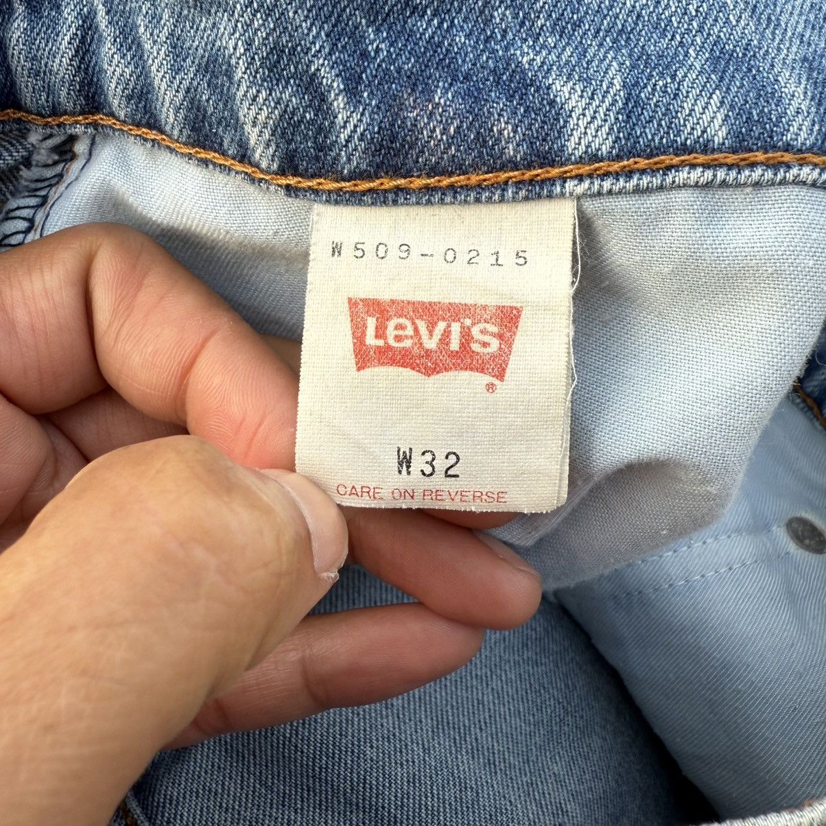 Levi's Vintage Clothing VINTAGE 93' LEVI'S W509 FADED RIPPEP DENIM JEAN PANTS Size US 29 - 16 Thumbnail