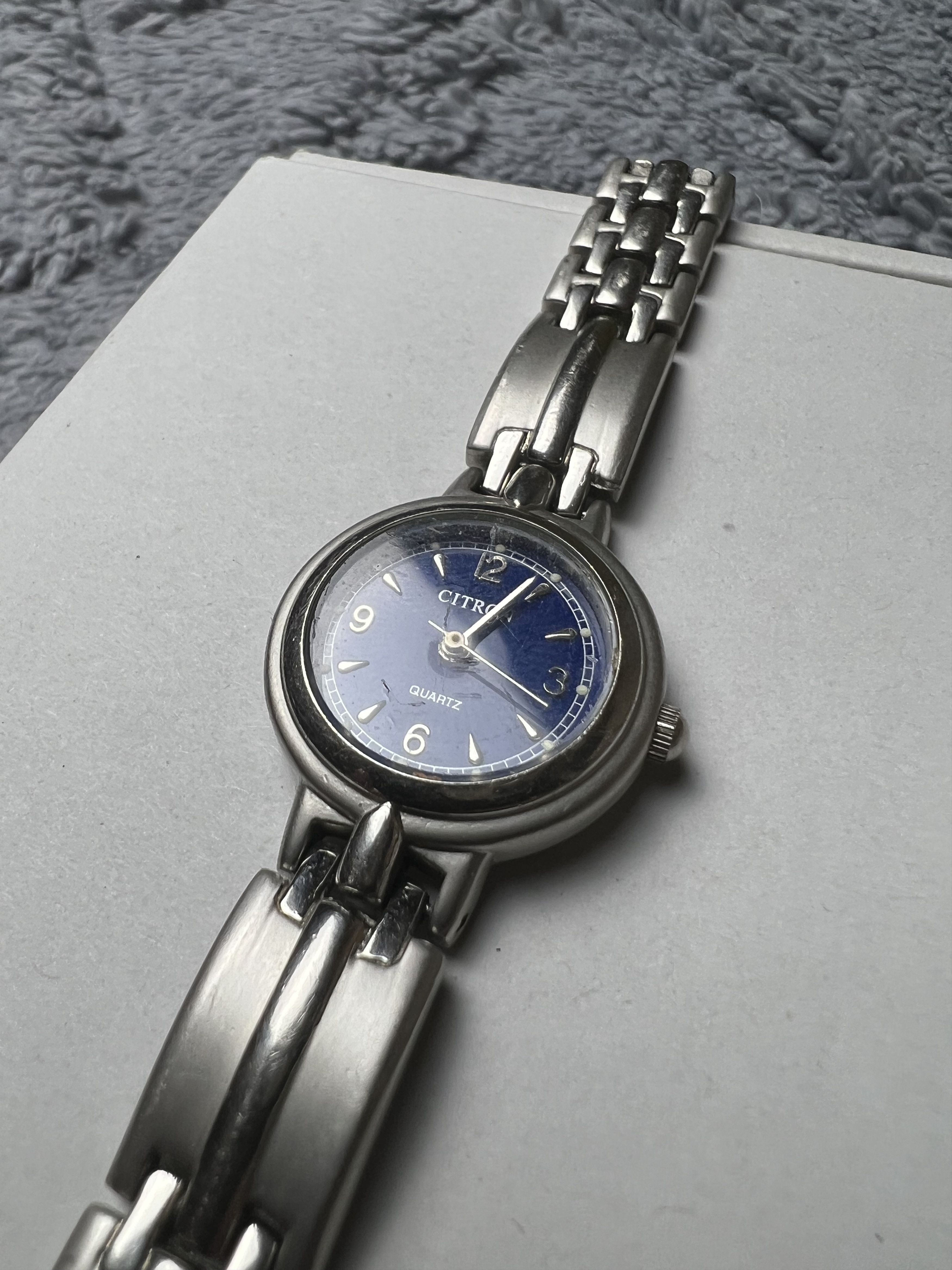 Vintage Futuristic Minimalistic Citron Japanese Style Bracelet Watch Size ONE SIZE - 8 Thumbnail