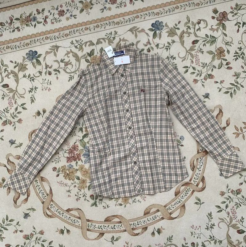 Burberry Burberry Beige Cotton Women's Shirt Size M / US 6-8 / IT 42-44 - 1 Thumbnail
