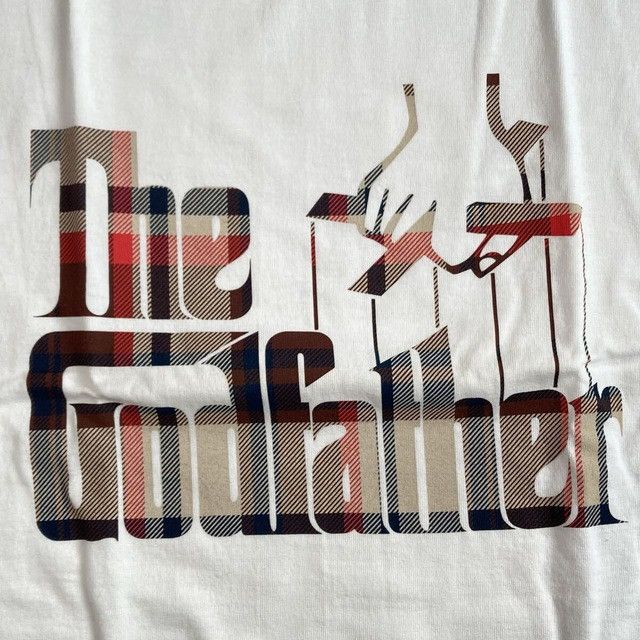 Bape BAPE × The Godfather Logo Check T-shirt a bathing ape NIGO Size US XL / EU 56 / 4 - 3 Thumbnail