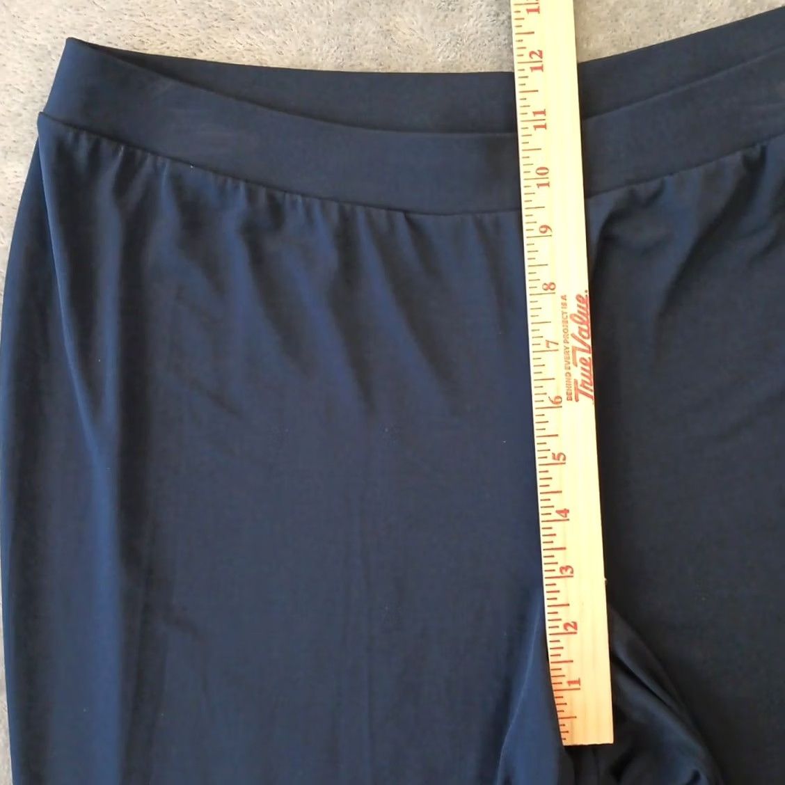 Vintage Attention Pants Womens Large Blue Pull On 34x31 Mid Rise Ankle Straight 34 31 Blue Pants Womens L Mid Blue Pull On Ankle Straight 34x31 Size 36" / US 14 / IT 50 - 3 Thumbnail
