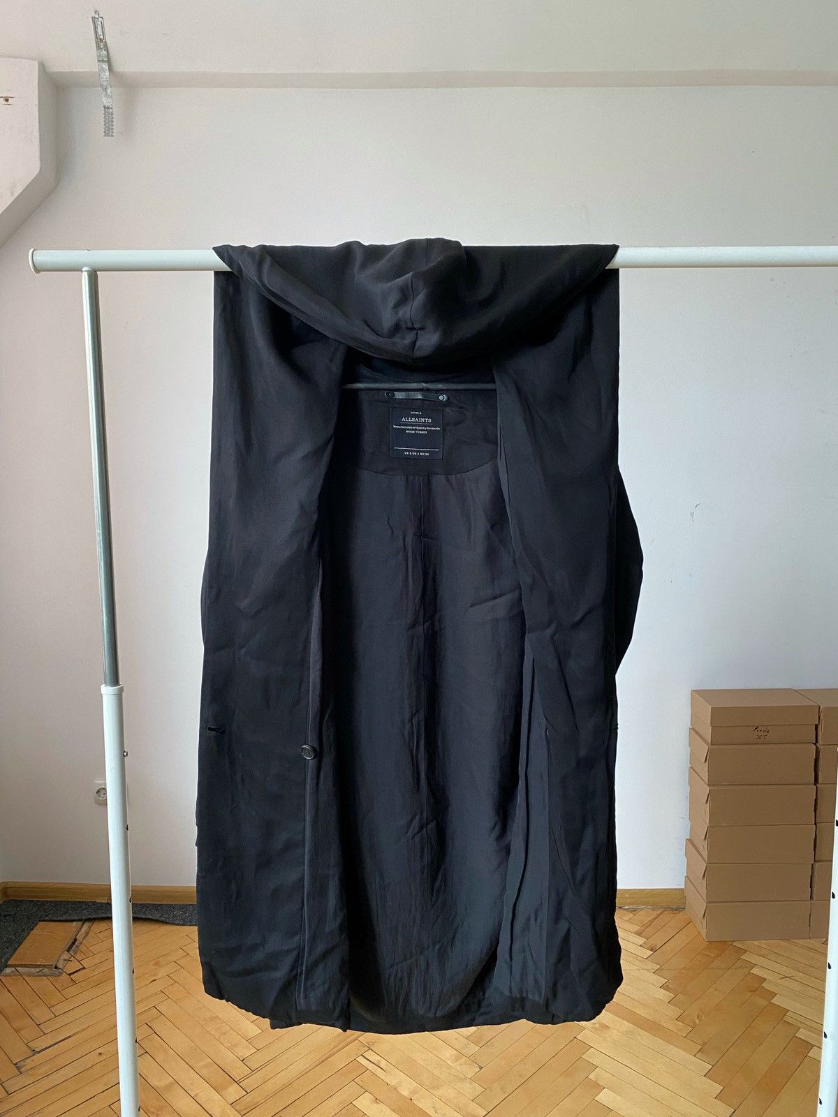 Allsaints Allsaints Japan Style Oversize Mantle kimono Jacket Size US S / EU 44-46 / 1 - 4 Thumbnail