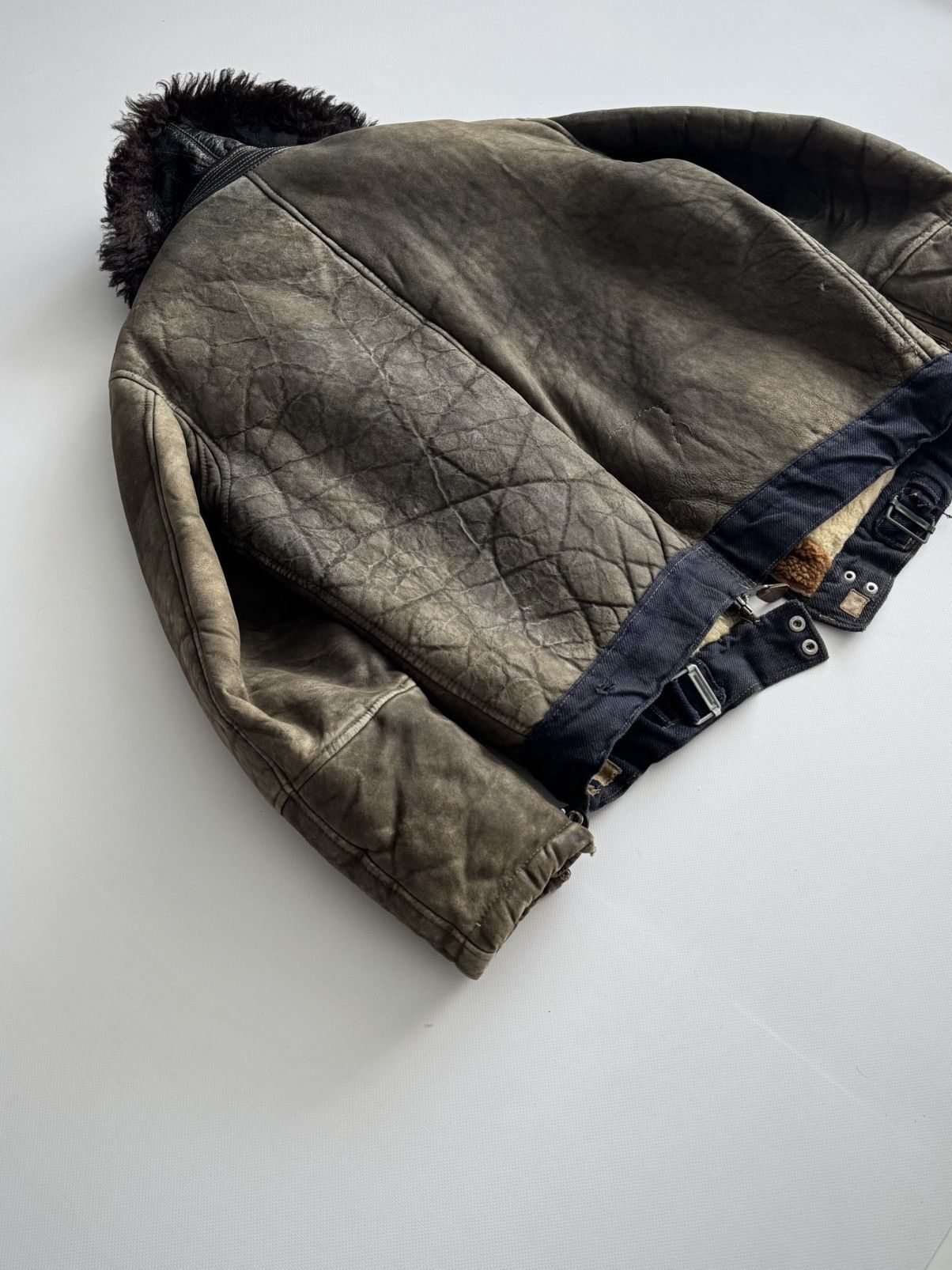 Vintage Vintage Original WW2 German 'Channel' Shearling Jacket Size US M / EU 48-50 / 2 - 17 Thumbnail