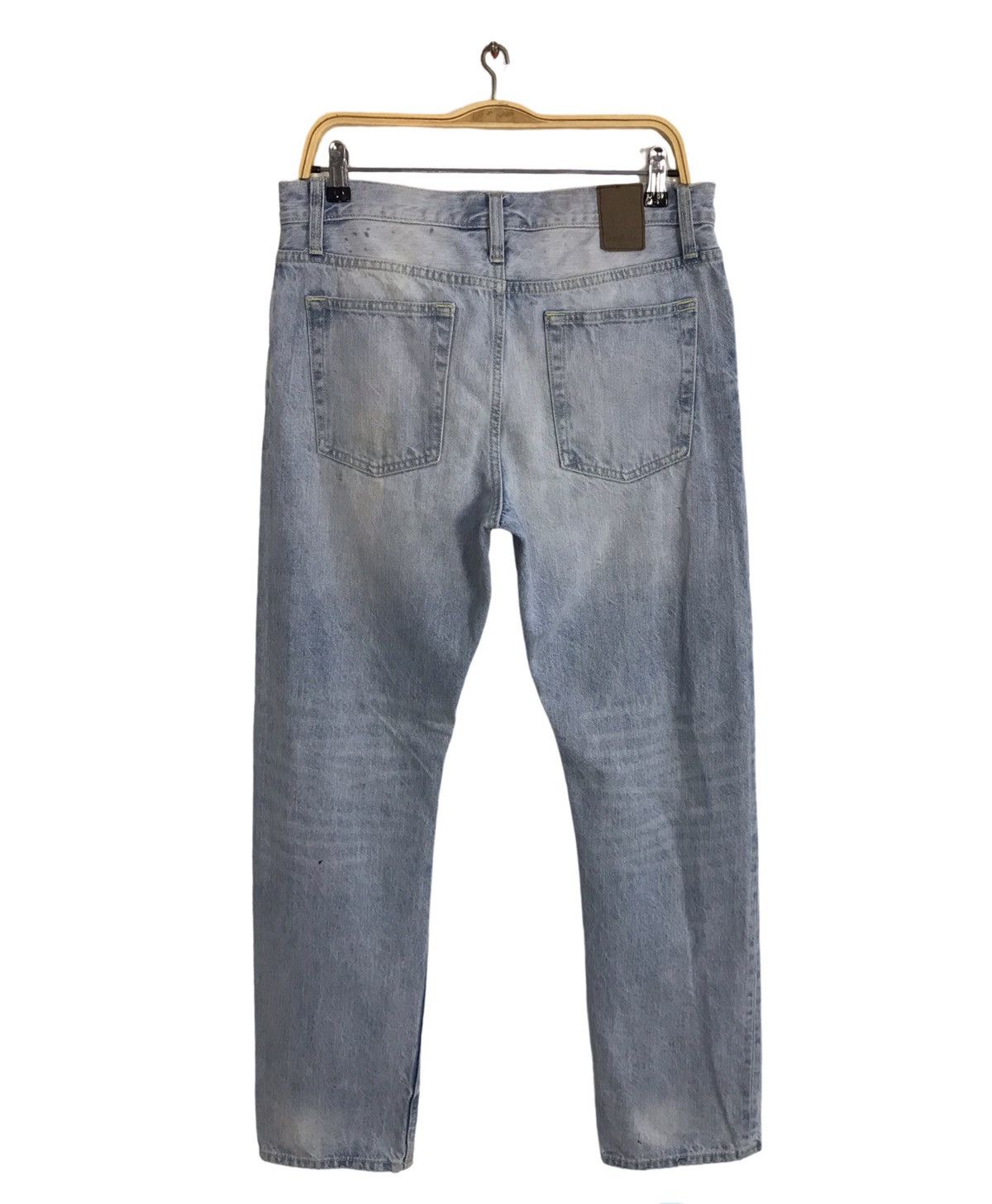 Japanese Brand × Vintage Vintage Goodfellow Selvedge Distressed Denim Jeans Size US 32 / EU 48 - 2 Thumbnail