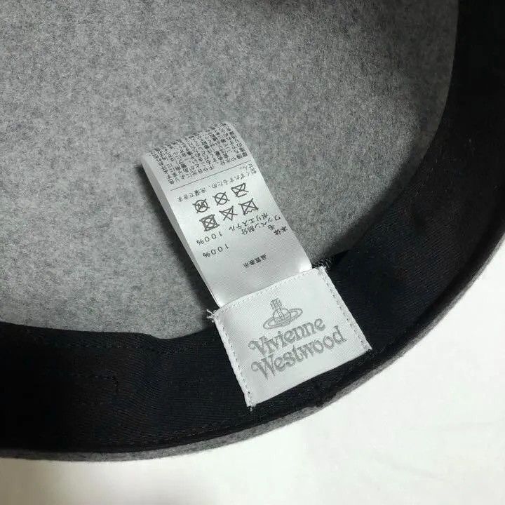 Vivienne Westwood Vivienne Westwood Cap Gray Orb logo Size ONE SIZE - 2 Thumbnail