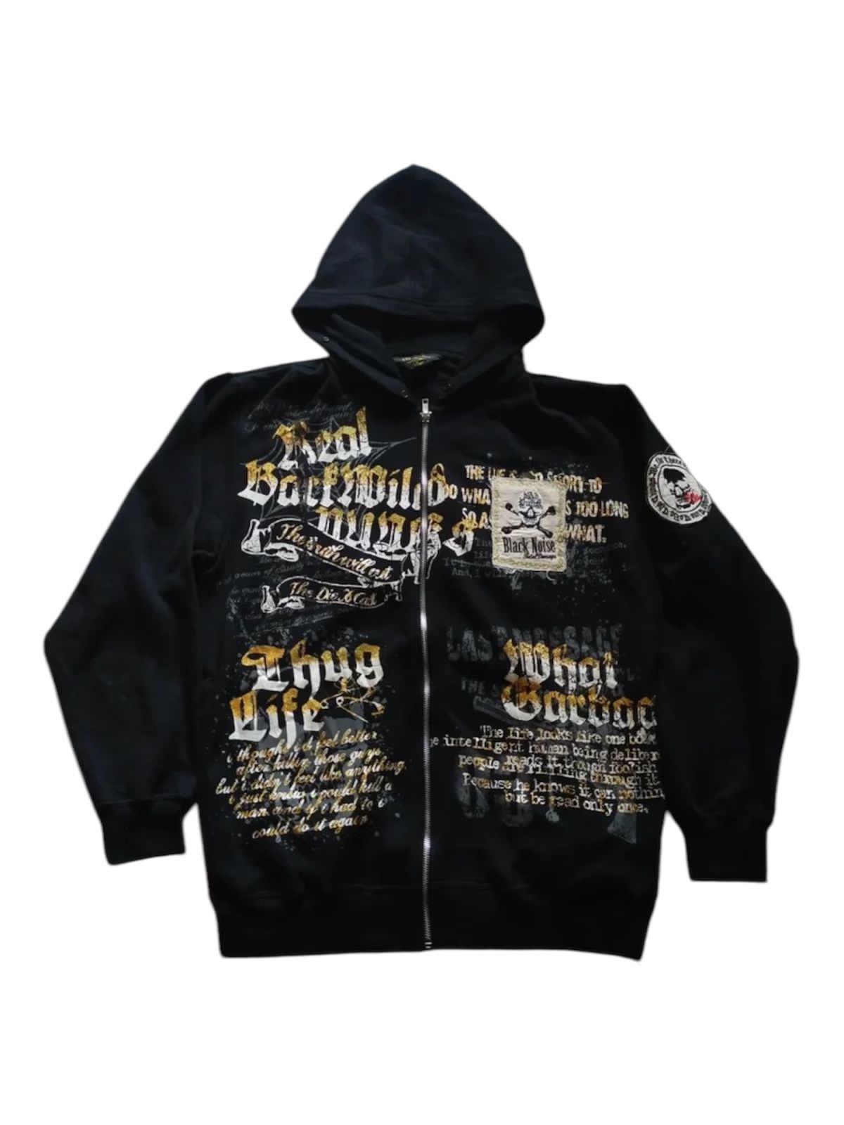 Beaumere poem zip hoodie jacket