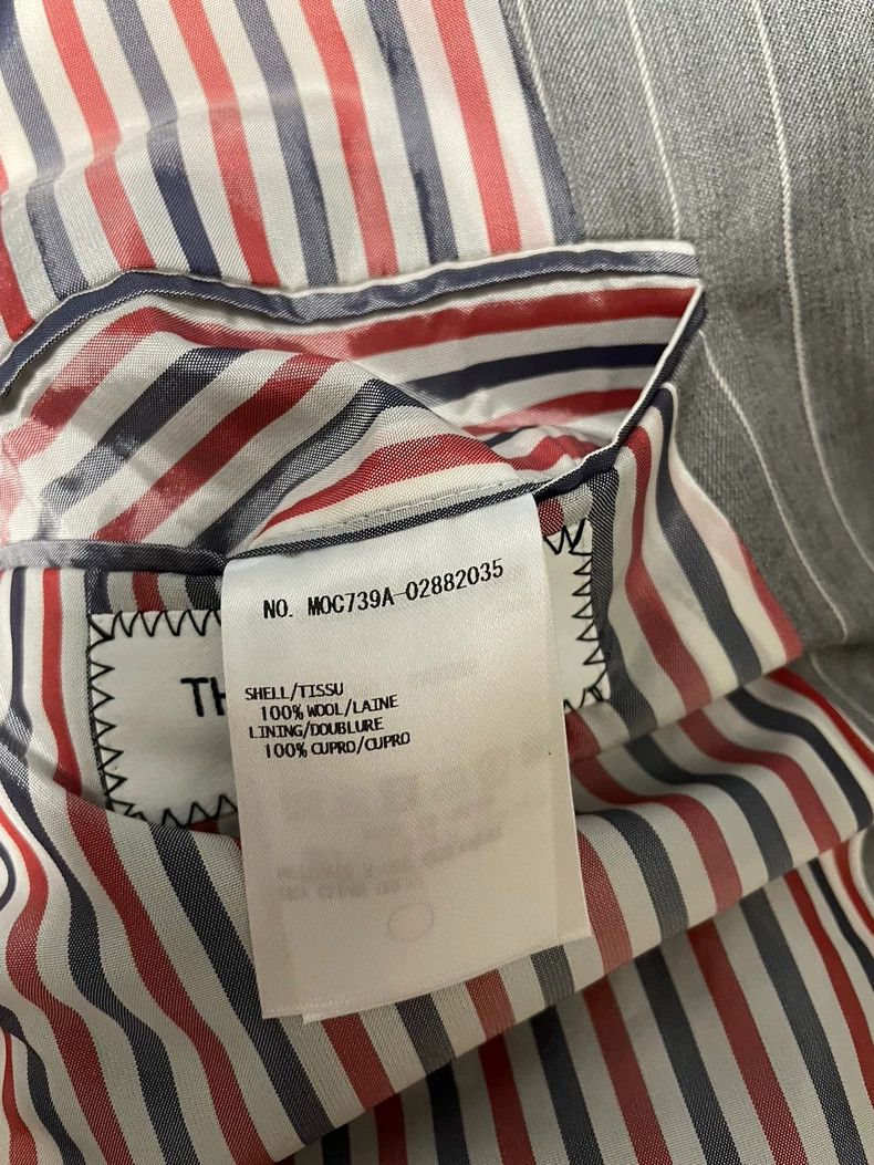 Thom Browne Thom Browne size2 A striped suit jacket Size 38S - 2 Thumbnail
