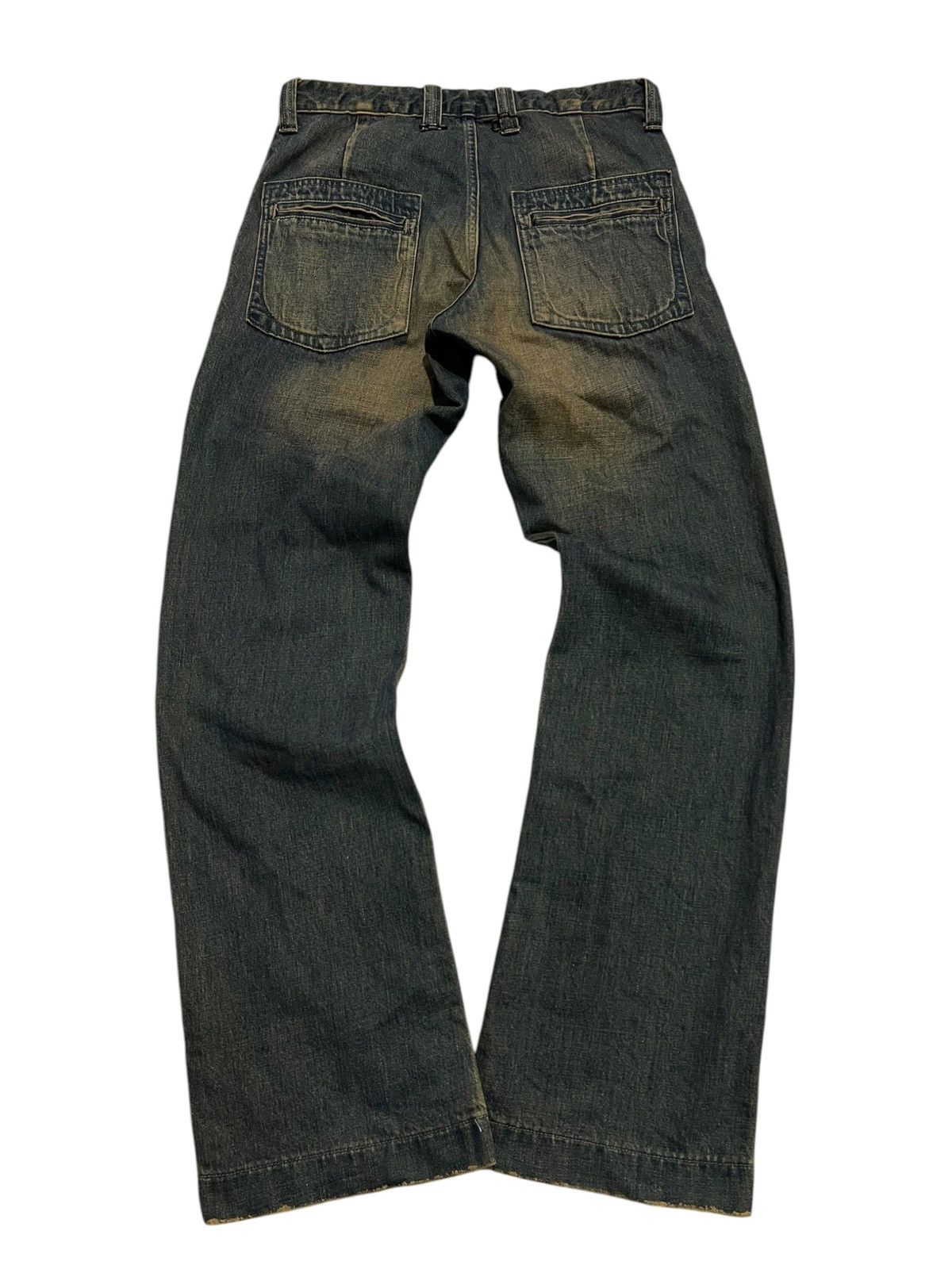 Japanese Brand Vintage Johnbull Kojima Japan mudwash Denim Pants Size US 31 - 2 Thumbnail