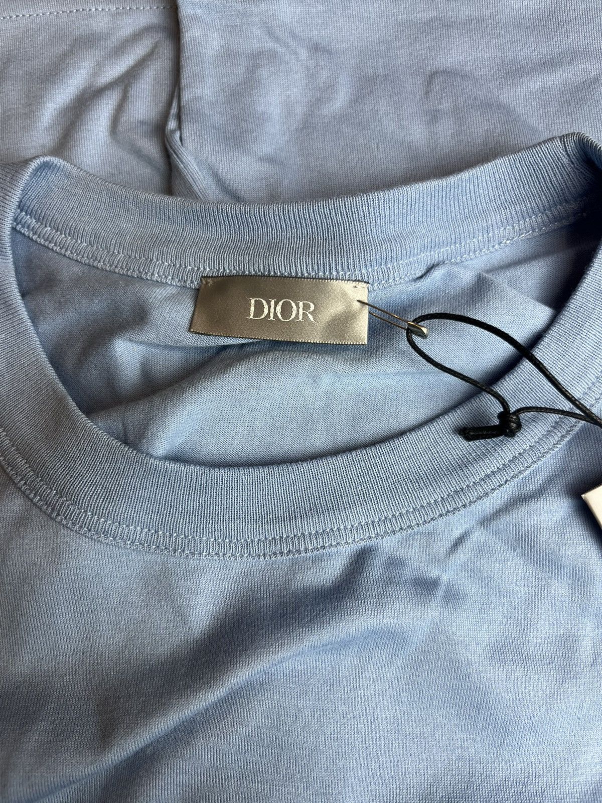 DIOR CD ICON SILVER BOTTON BLACK SHIRT（Christian Dior CD monogram  