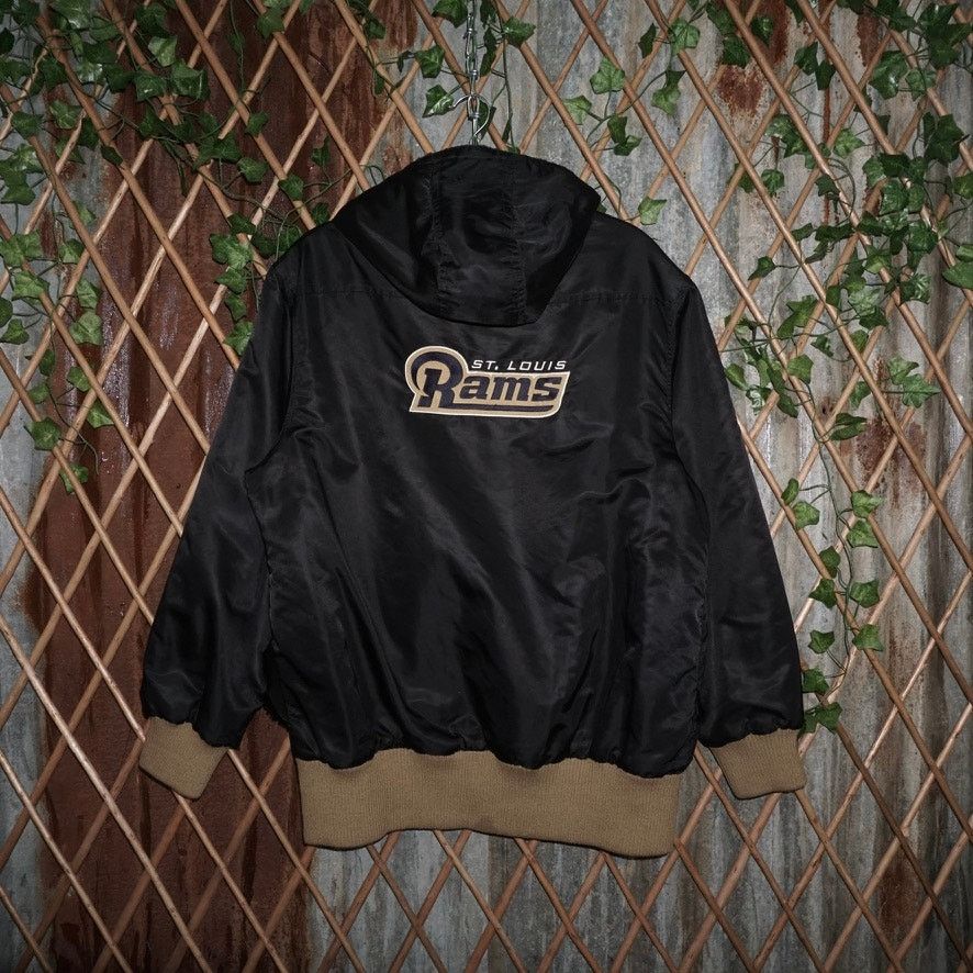 NFL XL - Vintage Y2K st. Louis Rams embroider puffer 00s jacket Size US XL / EU 56 / 4 - 1 Thumbnail