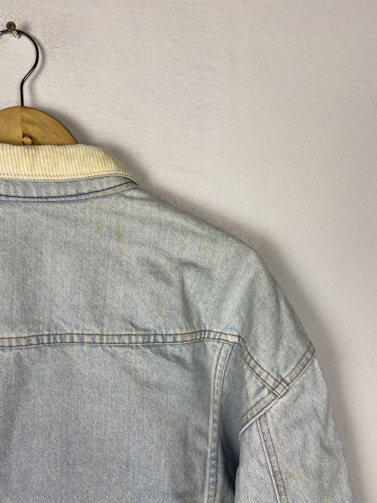 Levi's Vintage Clothing VINTAGE 80s LEVIS ALASKA WASHSTONE KING OF RIVER DENIM Size US L / EU 52-54 / 3 - 12 Thumbnail