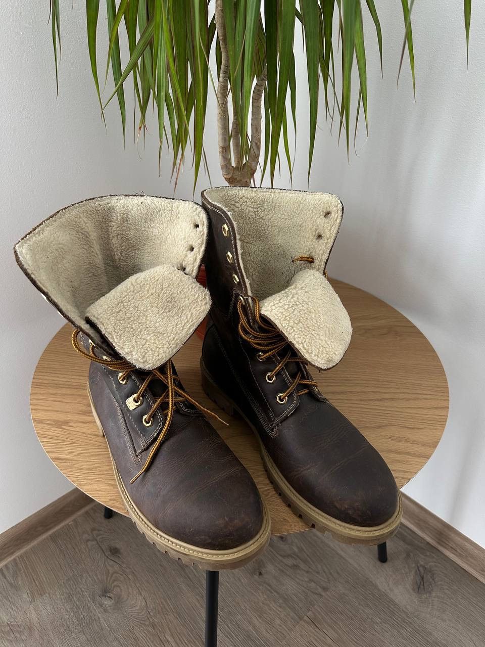 Japanese Brand × Vintage Vintage Weinbrenner Brown Leather Boots Size US 9.5 / EU 42-43 - 18 Thumbnail