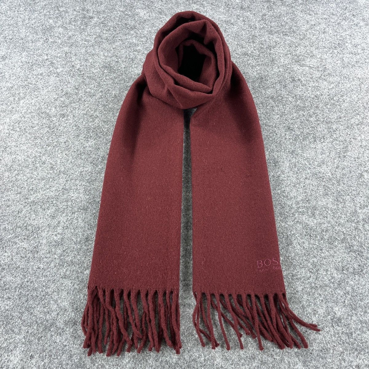 Hugo Boss × Vintage Hugo Boss Scarf / Muffler / Neckwear T1444 Size ONE SIZE - 4 Thumbnail
