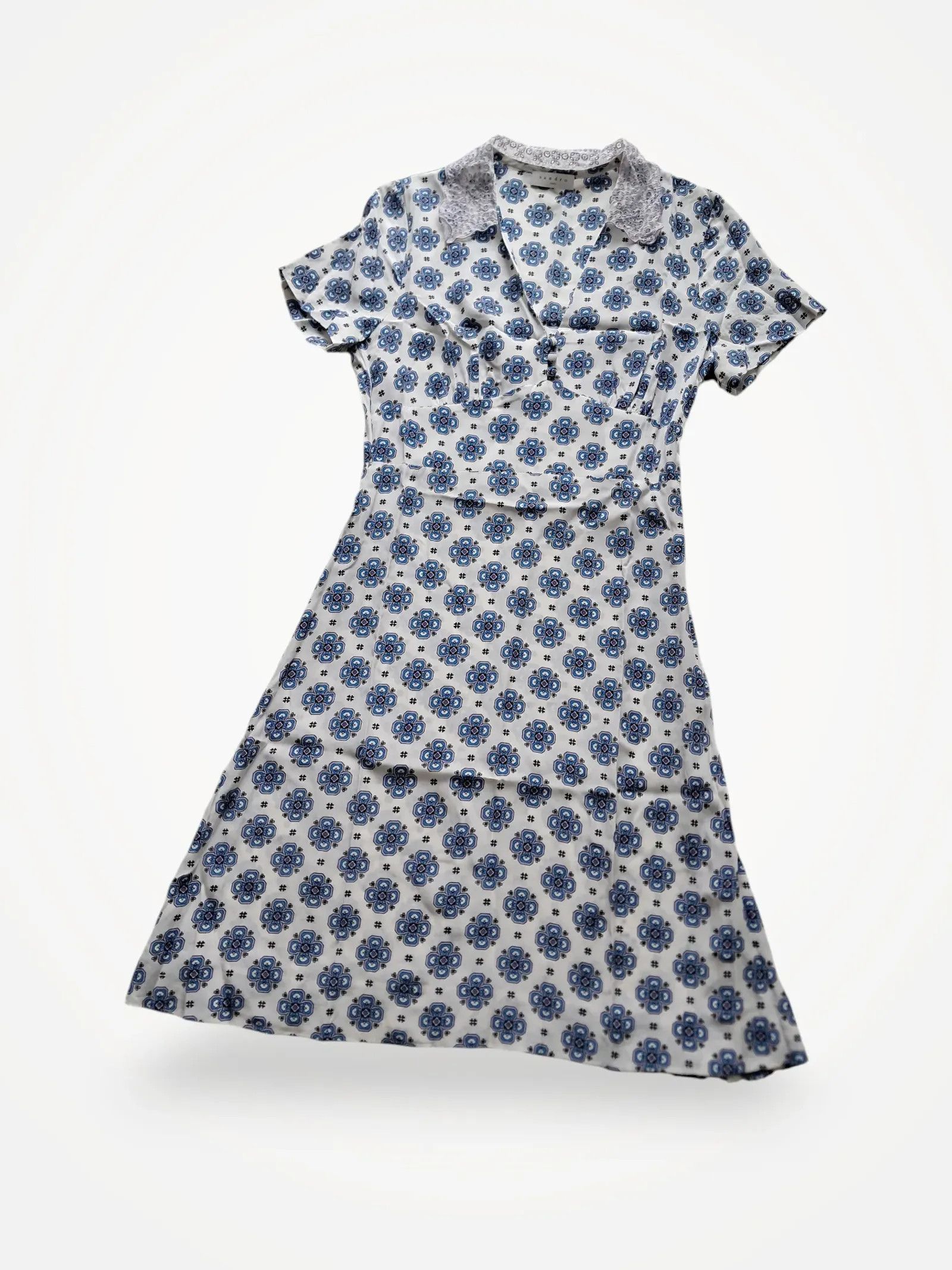 Sandro Sandro Enya Dress Size XS / US 0-2 / IT 36-38 - 1 Thumbnail