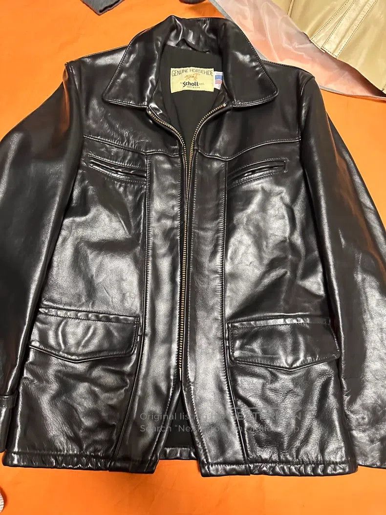Schott Schott Horseskin leather clothing Size US M / EU 48-50 / 2 - 7 Thumbnail