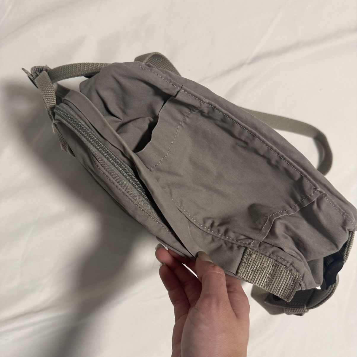 Fjallraven Fjällräven Kånken Mini Backpack – Grey Size ONE SIZE - 3 Thumbnail