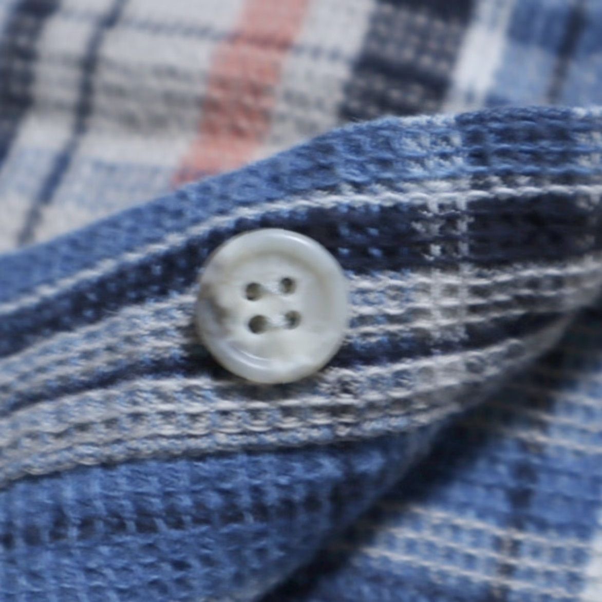 Gap Gap Shirt Men's L Gauze Flannel Plaid Cotton Long Sleeve Button Up Shirt Size US L / EU 52-54 / 3 - 6 Thumbnail