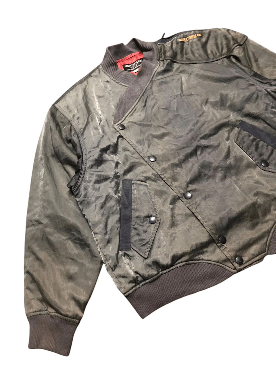 Issey Miyake 80s Issey Skyline By Issey Miyake Studio Bomber Jacket Size US M / EU 48-50 / 2 - 6 Thumbnail