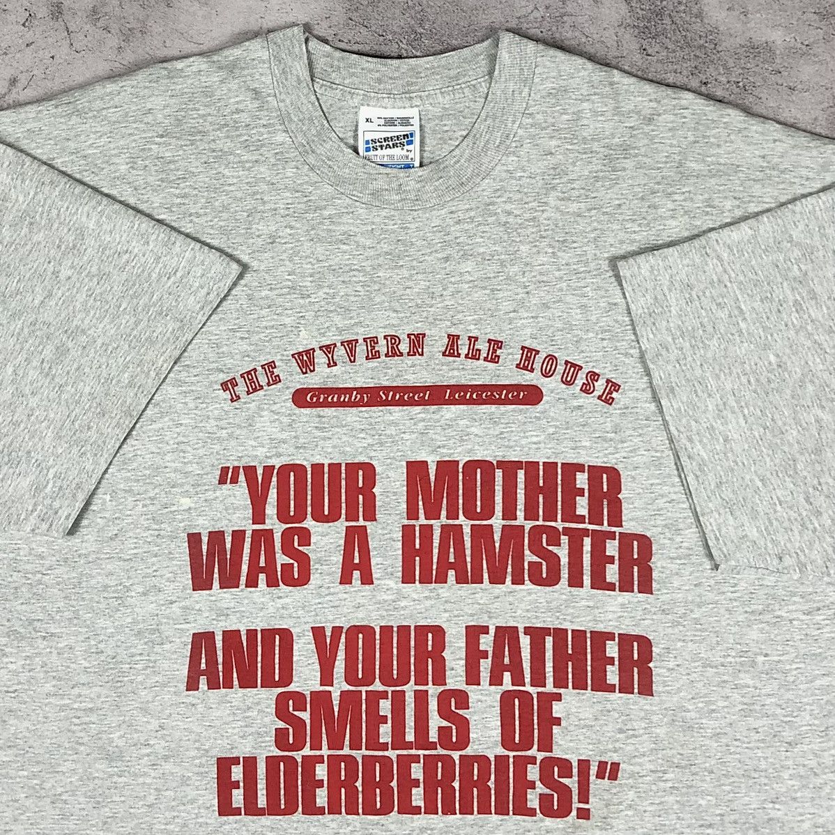 Vintage Vintage Monty Python Your Mother Was A Hamster Tee Size US XL / EU 56 / 4 - 6 Thumbnail