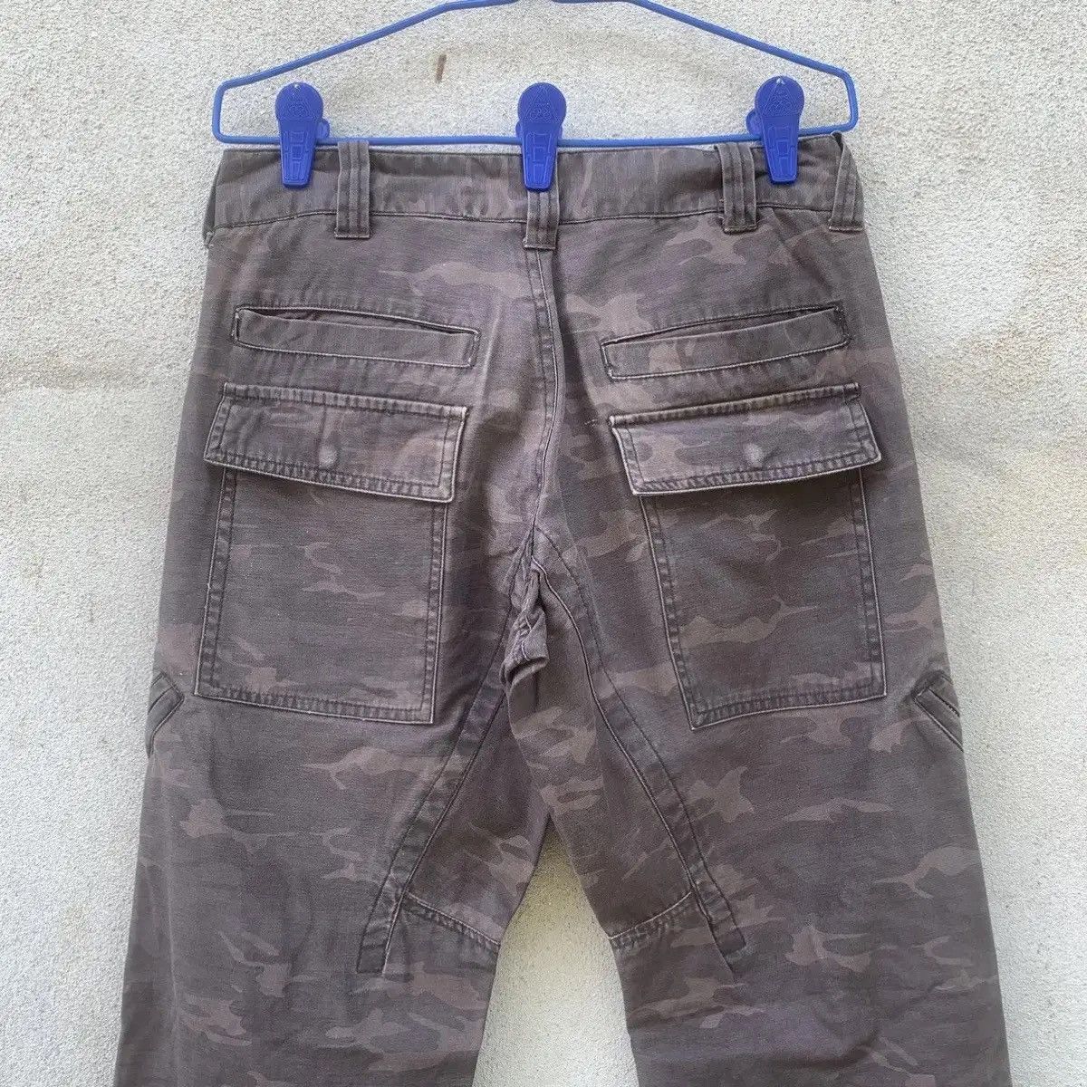 Japanese Brand × Le Grande Bleu (L.G.B.) SUPER NICE PATTERN 🔥FLARES BOOTCUT CAMO JAPANESE 29x32 PANTS Size US 29 - 12 Thumbnail