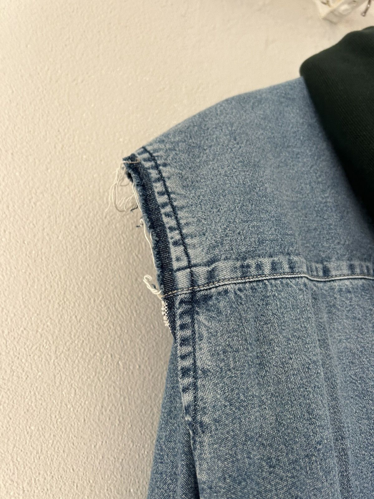 Balenciaga Layered Denim and Flannel Shirt w/ Removable Denim Vest Size US M / EU 48-50 / 2 - 9 Thumbnail
