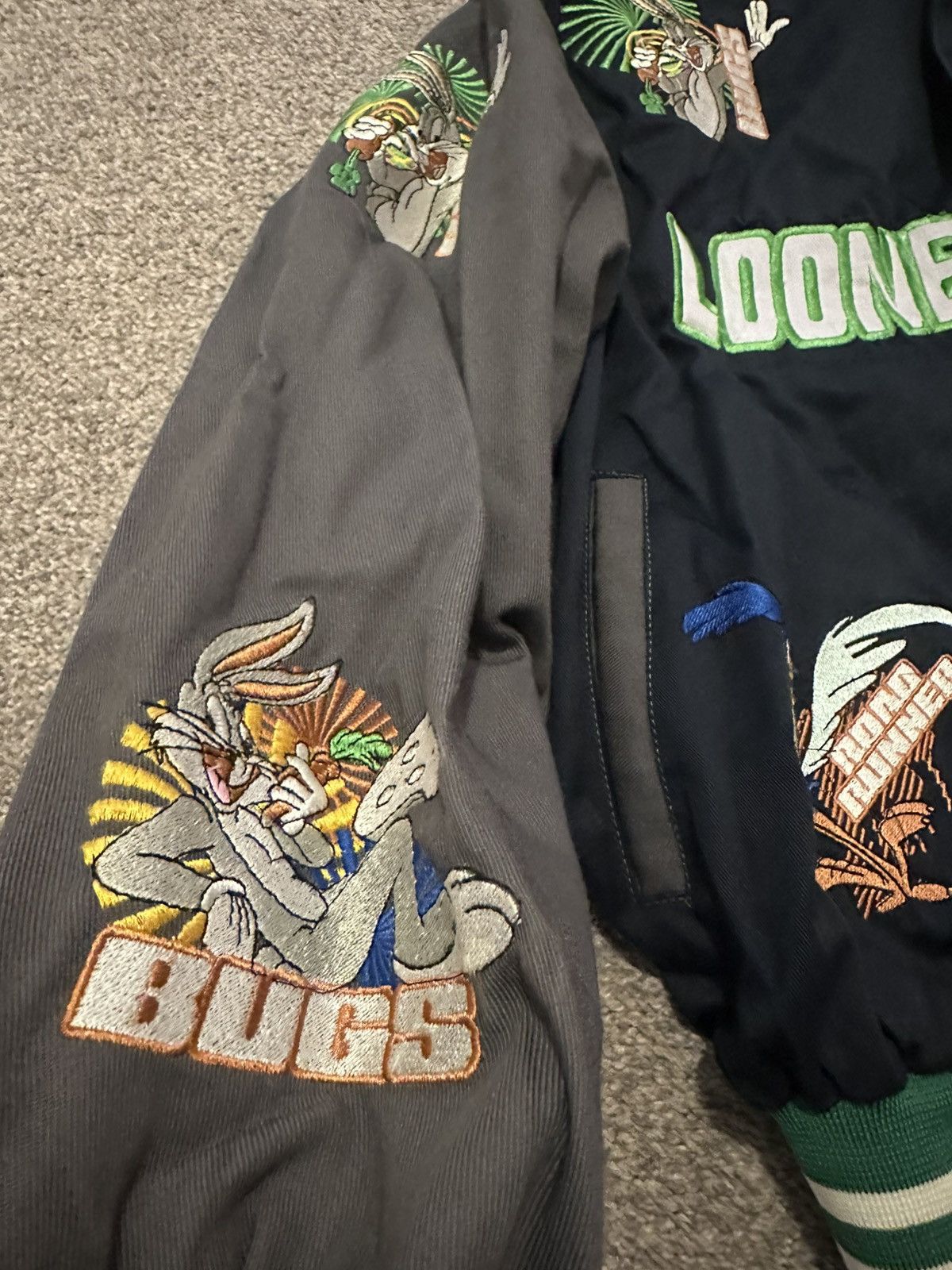 JH Design Vintage JH Design Looney Tunes Nascar Jacket Medium Size US M / EU 48-50 / 2 - 4 Thumbnail