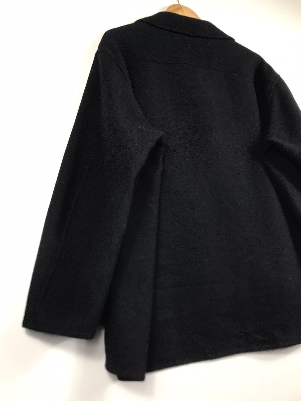 Jil Sander × Uniqlo 🔥Jil Sander Uniqlo Wool Button Cropped Coat Jacket Size US XL / EU 56 / 4 - 12 Thumbnail