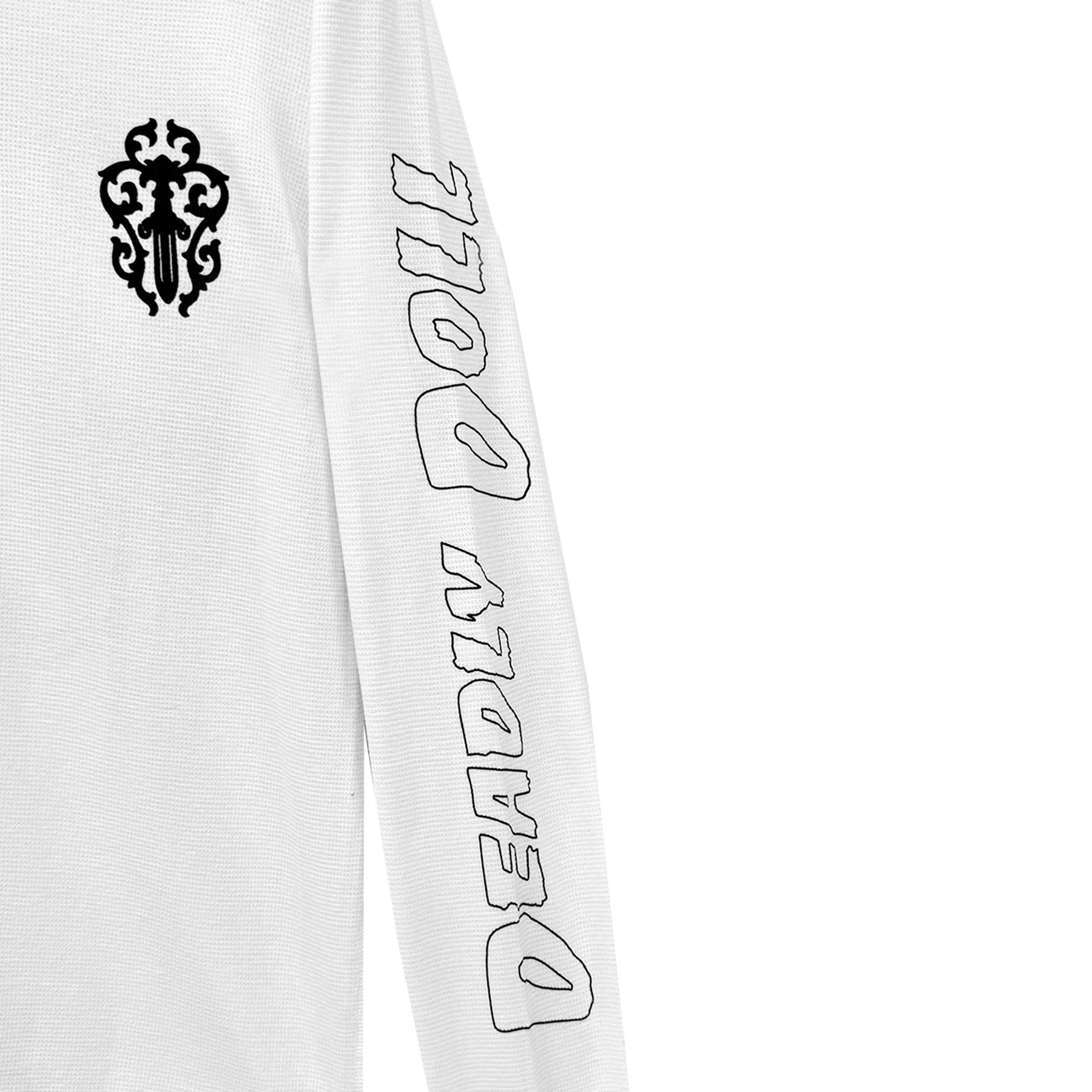 Chrome Hearts Chrome Hearts Deadly Doll Waffle Thermal Long Sleeve Tee Size XXL / US 16-18 / IT 52-54 - 4 Thumbnail