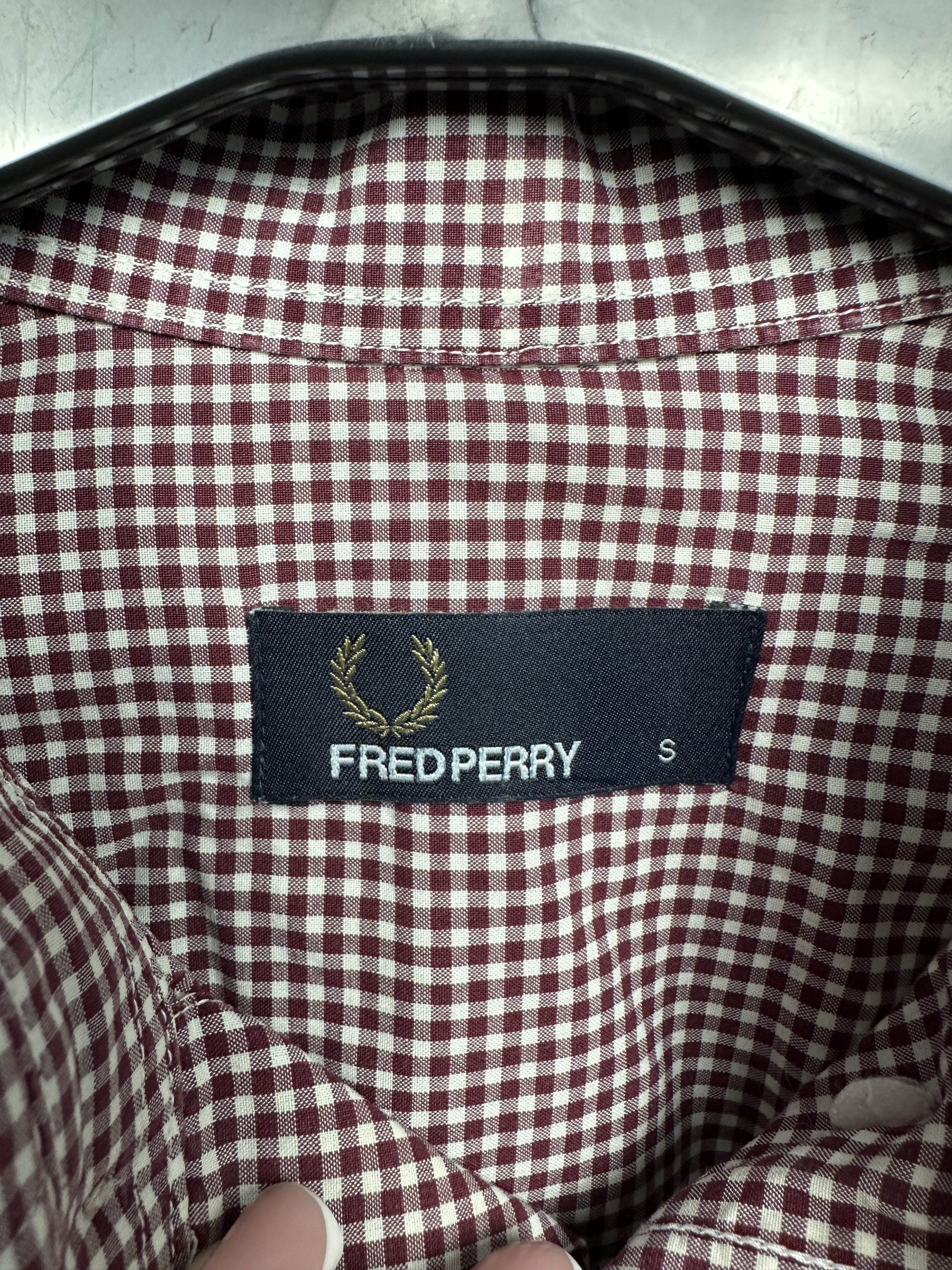 Fred Perry × Vintage Fred Perry Vintage Mens Long Sleeve Shirt Size US S / EU 44-46 / 1 - 4 Thumbnail