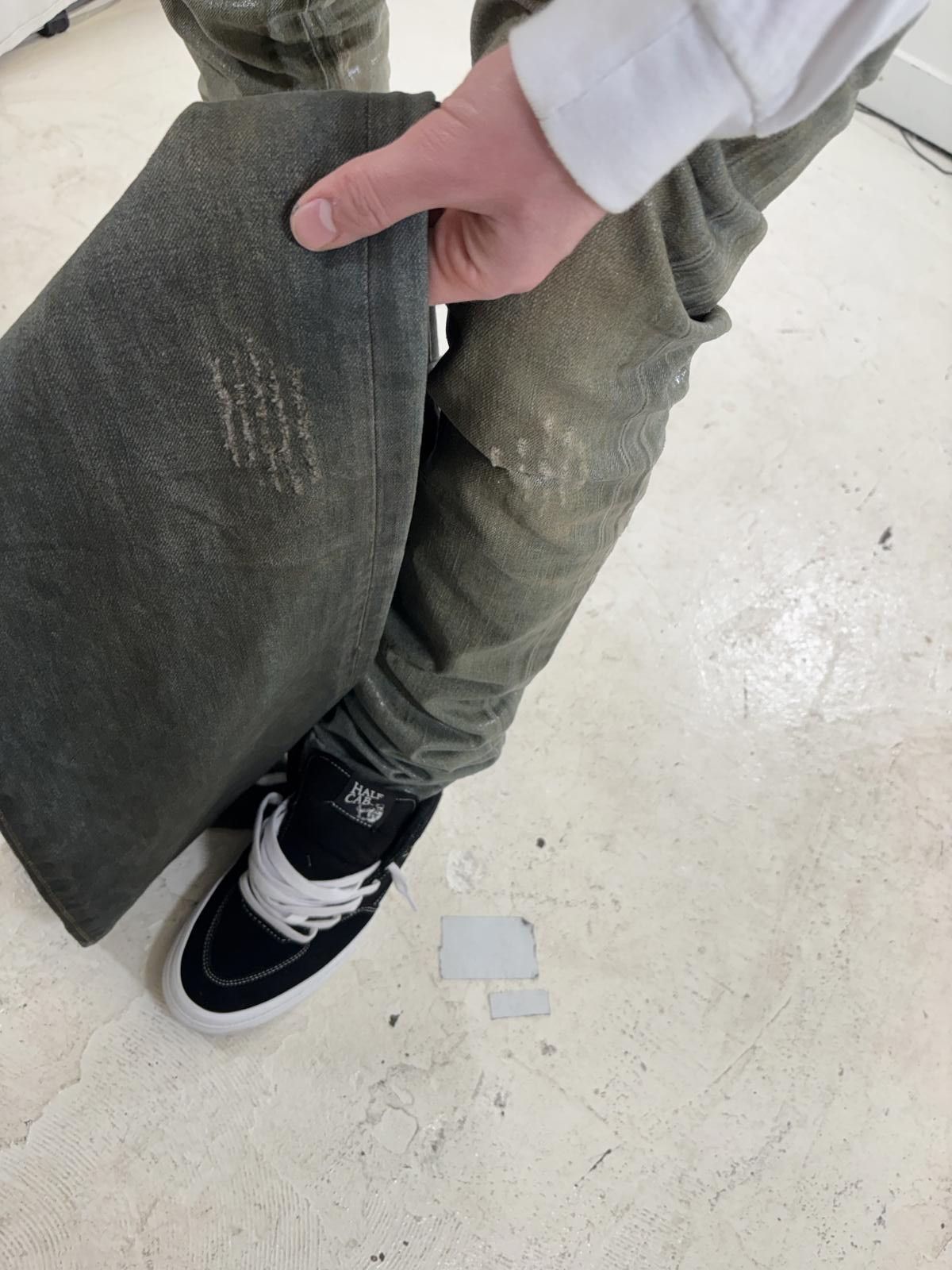 Dior Dior Homme Dirty Clair Clawmark Jeans Size US 36 / EU 52 - 7 Thumbnail