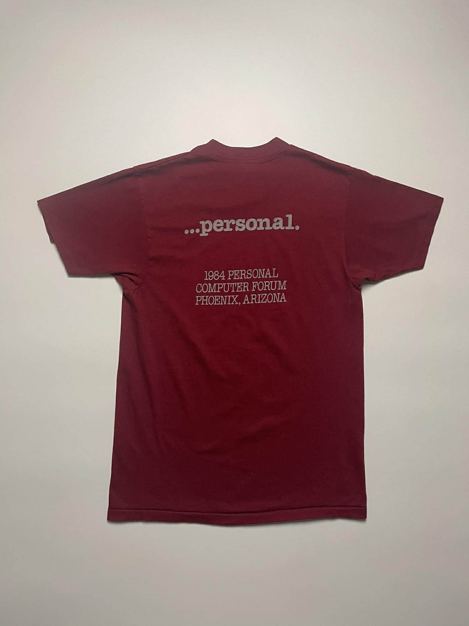 Apple × Microsoft × Vintage Vintage 80s PC Forum Tech Shirt Size US S / EU 44-46 / 1 - 2 Thumbnail