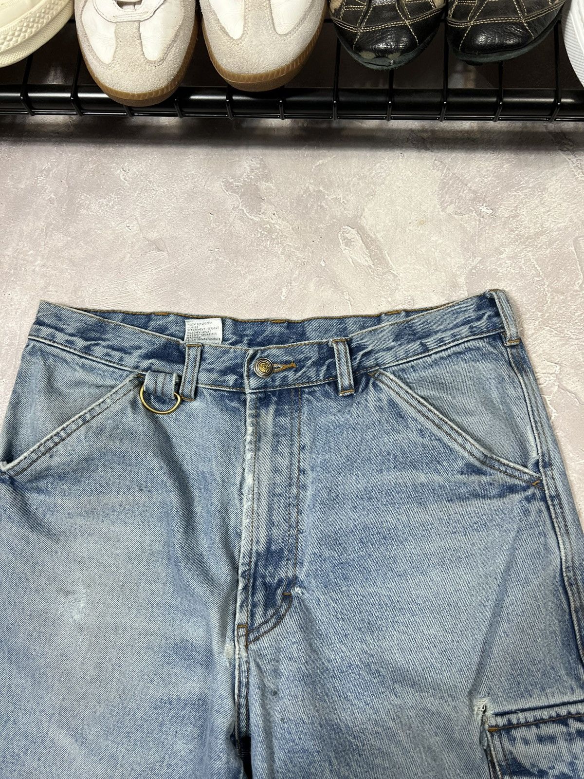 Vintage Vintage Carhartt style Carpentre Cargo Pants Size US 34 / EU 50 - 12 Thumbnail