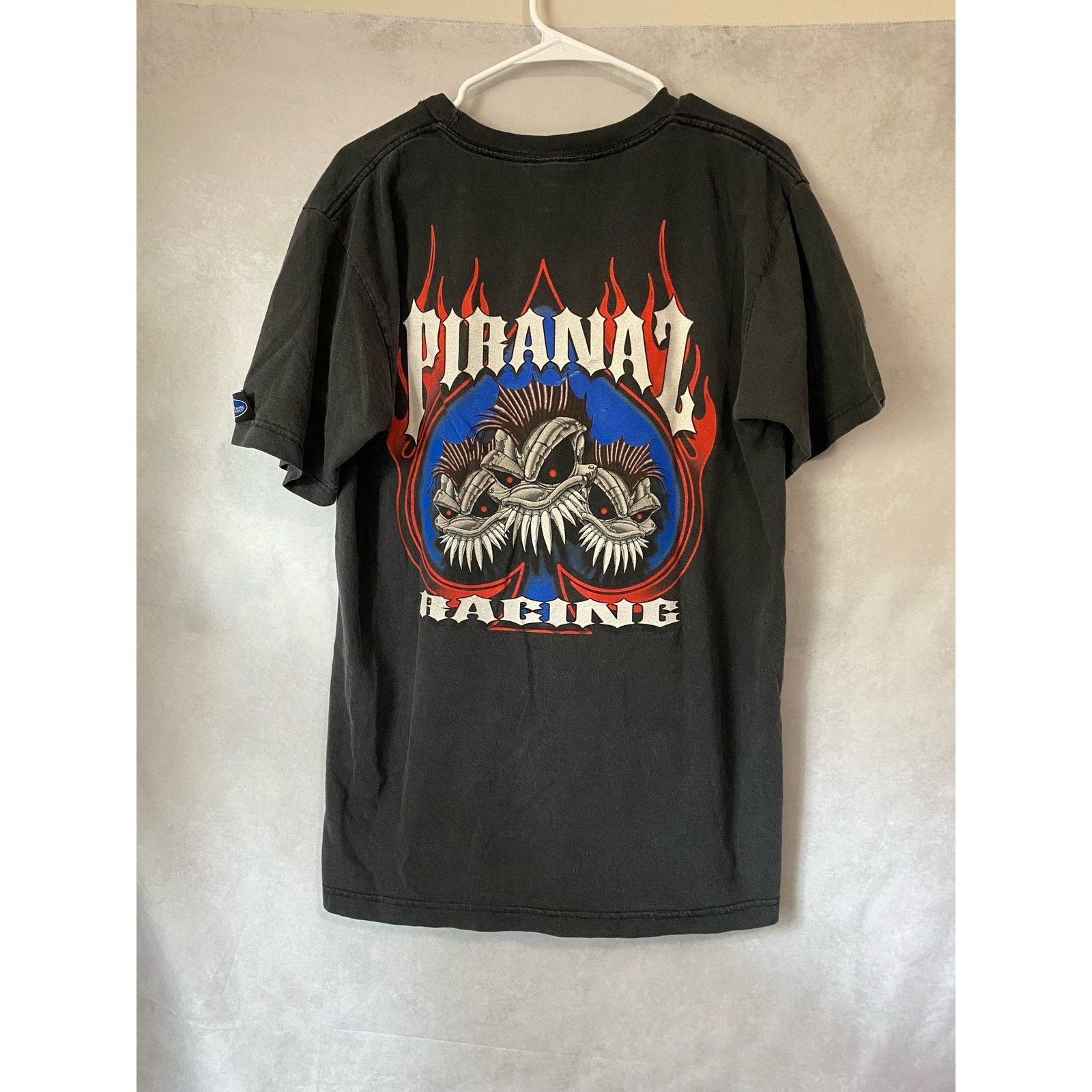Vintage PiranaZ Drag Racing Y2K Tee Adult Large Size US L / EU 52-54 / 3 - 1 Thumbnail