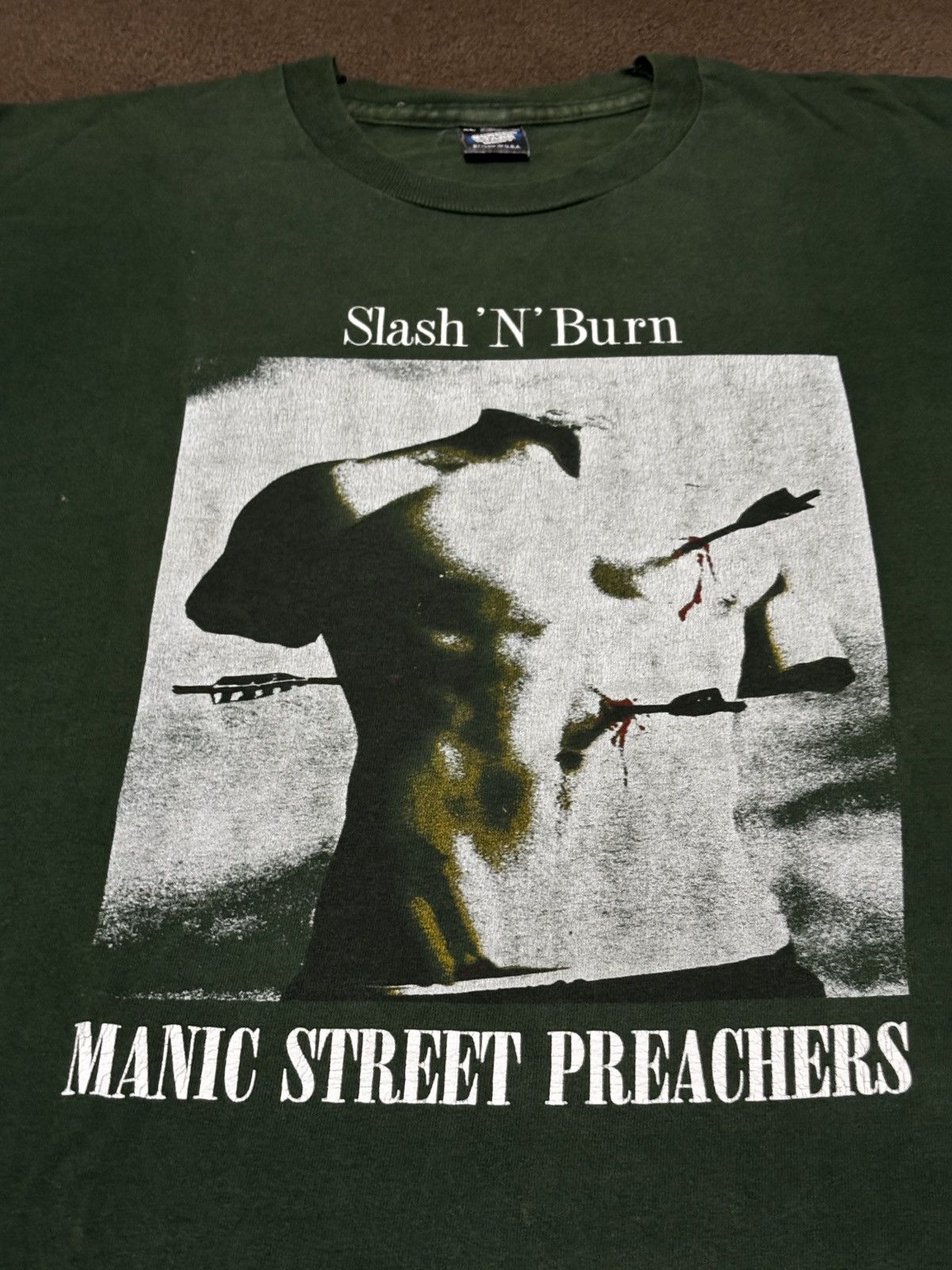 Band Tees Vintage Manic Street Preachers Slash ‘N’ Burn, oasis Size US XL / EU 56 / 4 - 6 Thumbnail