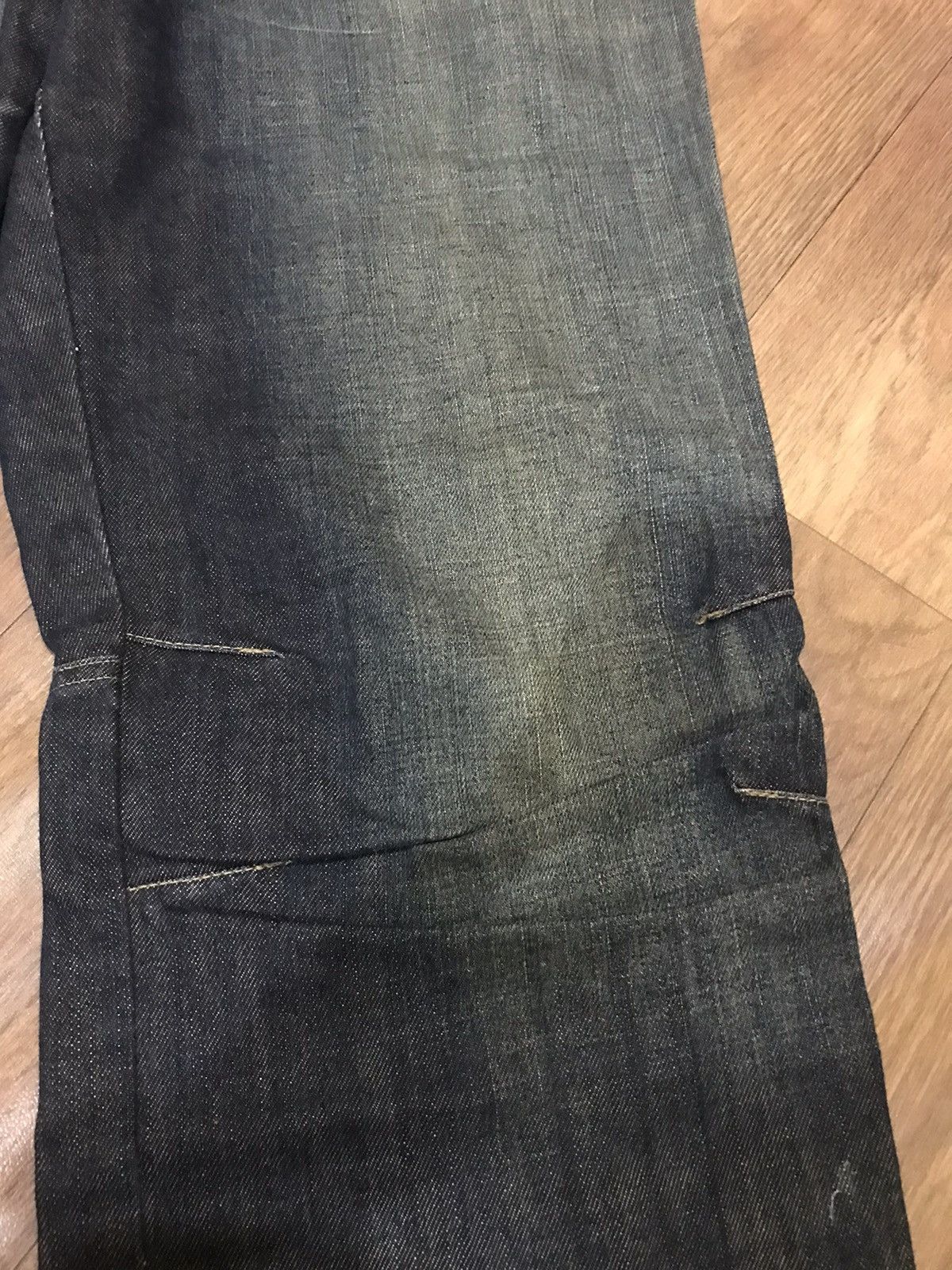 Emporio Armani × Japanese Brand × Vintage ARMANI JEANS VINTAGE DENIM CARGO Size US 34 / EU 50 - 3 Thumbnail