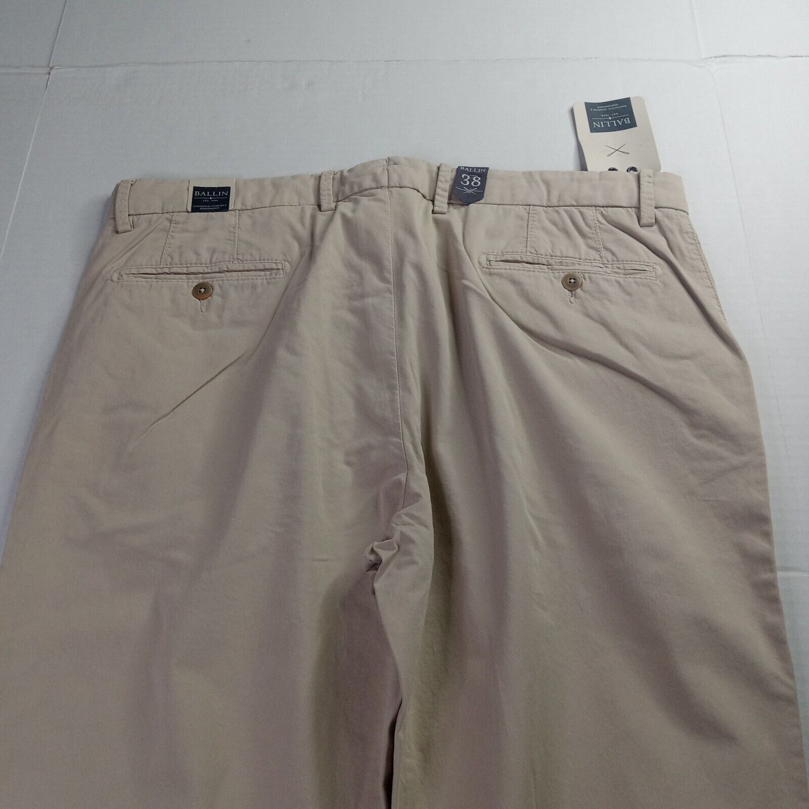 & Other Stories Ballin Mansfield Chino Pants Men's Size 38x35 Stone Relaxed Size US 38 / EU 54 - 9 Thumbnail
