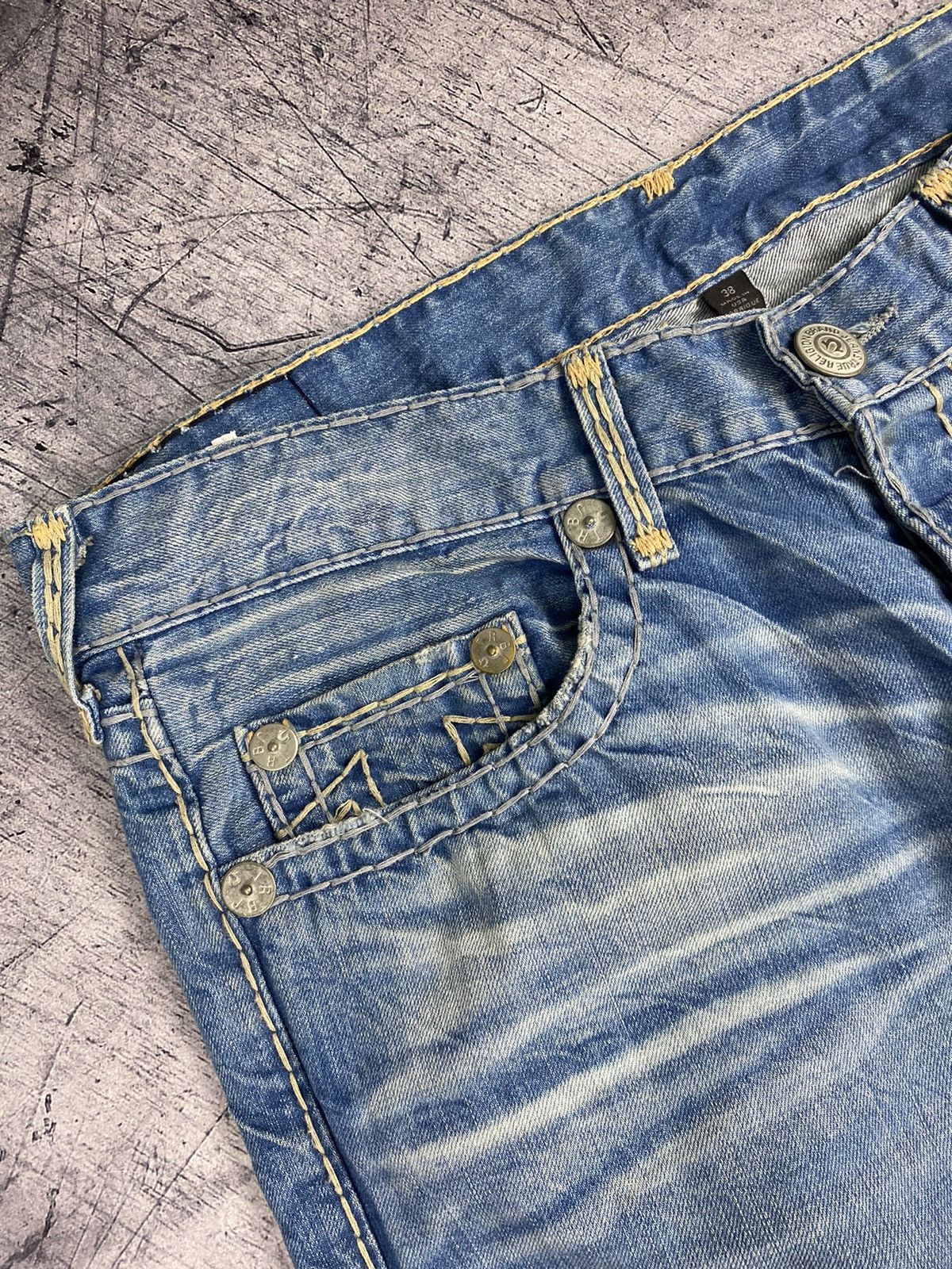True Religion Vintage True Religion Y2K Japanese Style Jeans Size US 38 / EU 54 - 10 Thumbnail