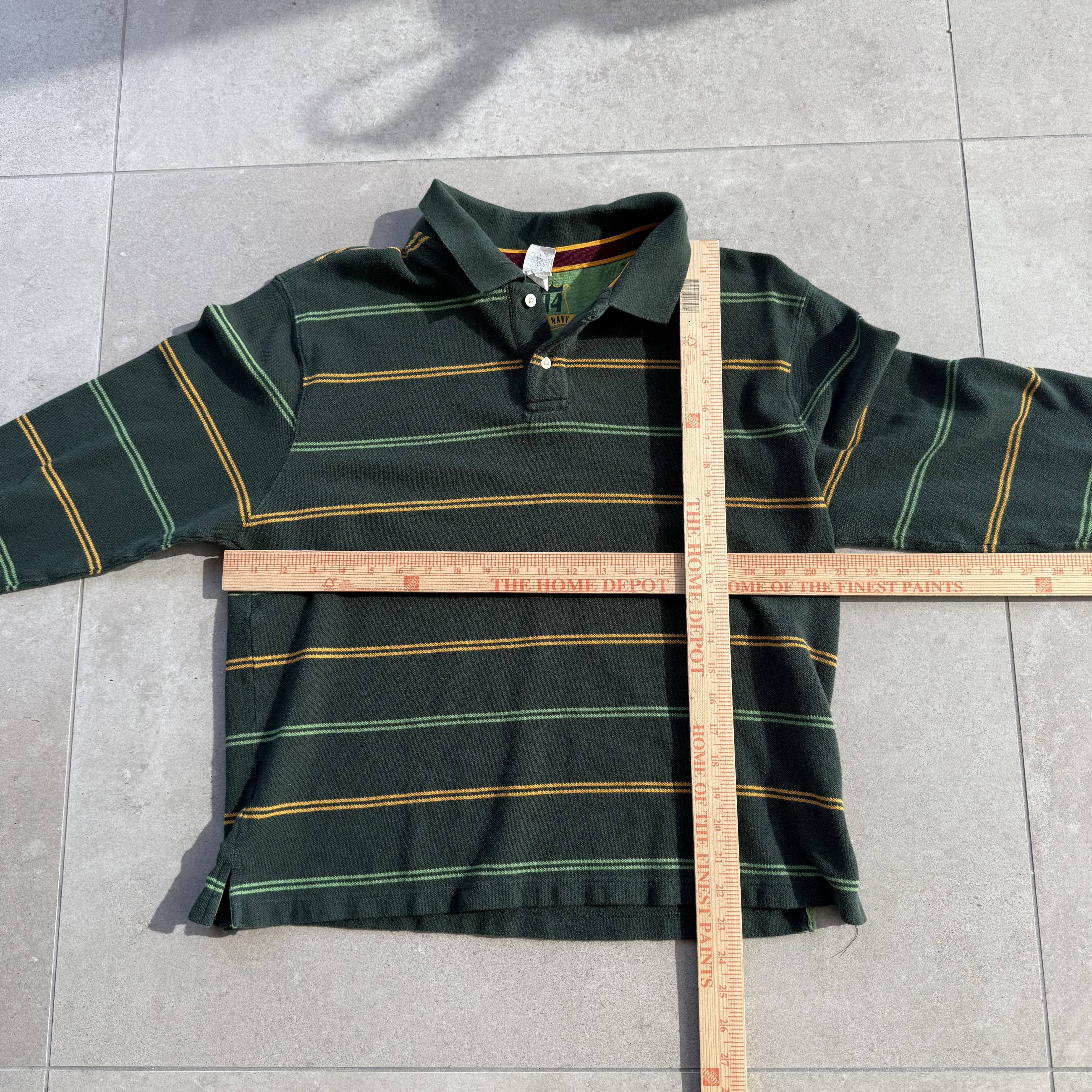 Old Navy Vintage Y2K Old Navy Rugby Polo Size US L / EU 52-54 / 3 - 6 Thumbnail