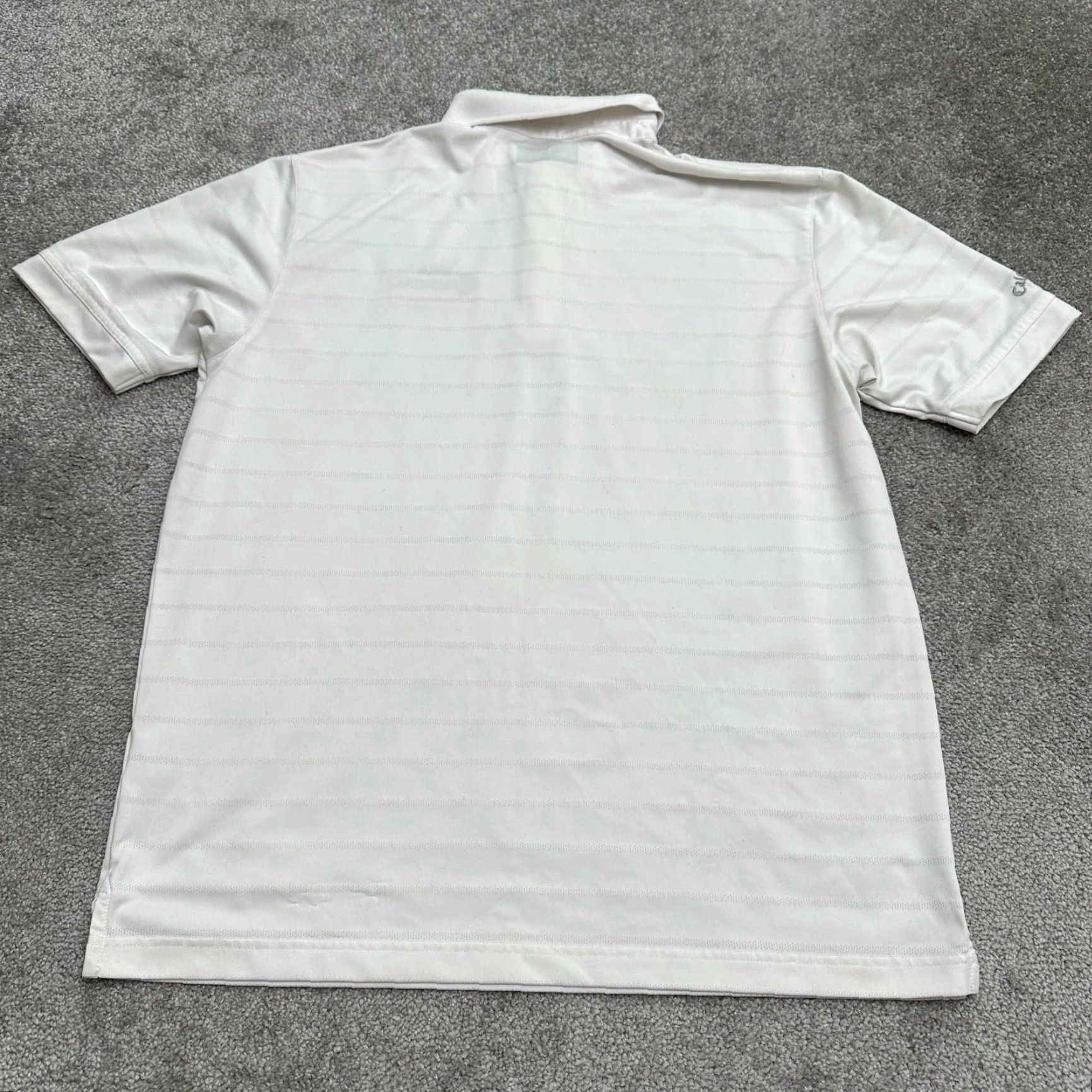 Callaway Callaway Opti Dry Polo Shirt Large White Short Sleeve Polyester Active Golf Mens Size US L / EU 52-54 / 3 - 2 Thumbnail