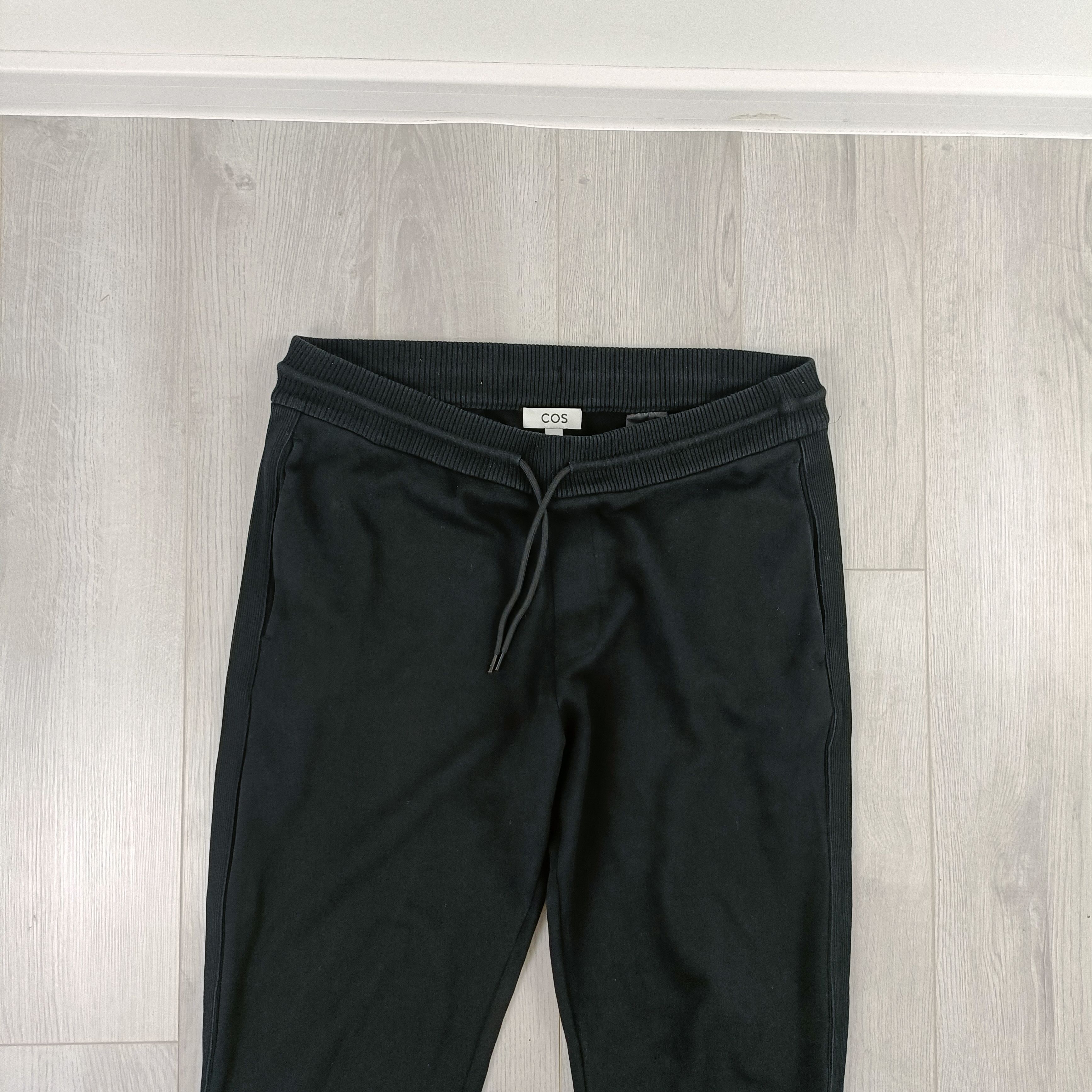 Cos Men's Black Cotton Sweatpants ! Size US 38 / EU 54 - 3 Thumbnail
