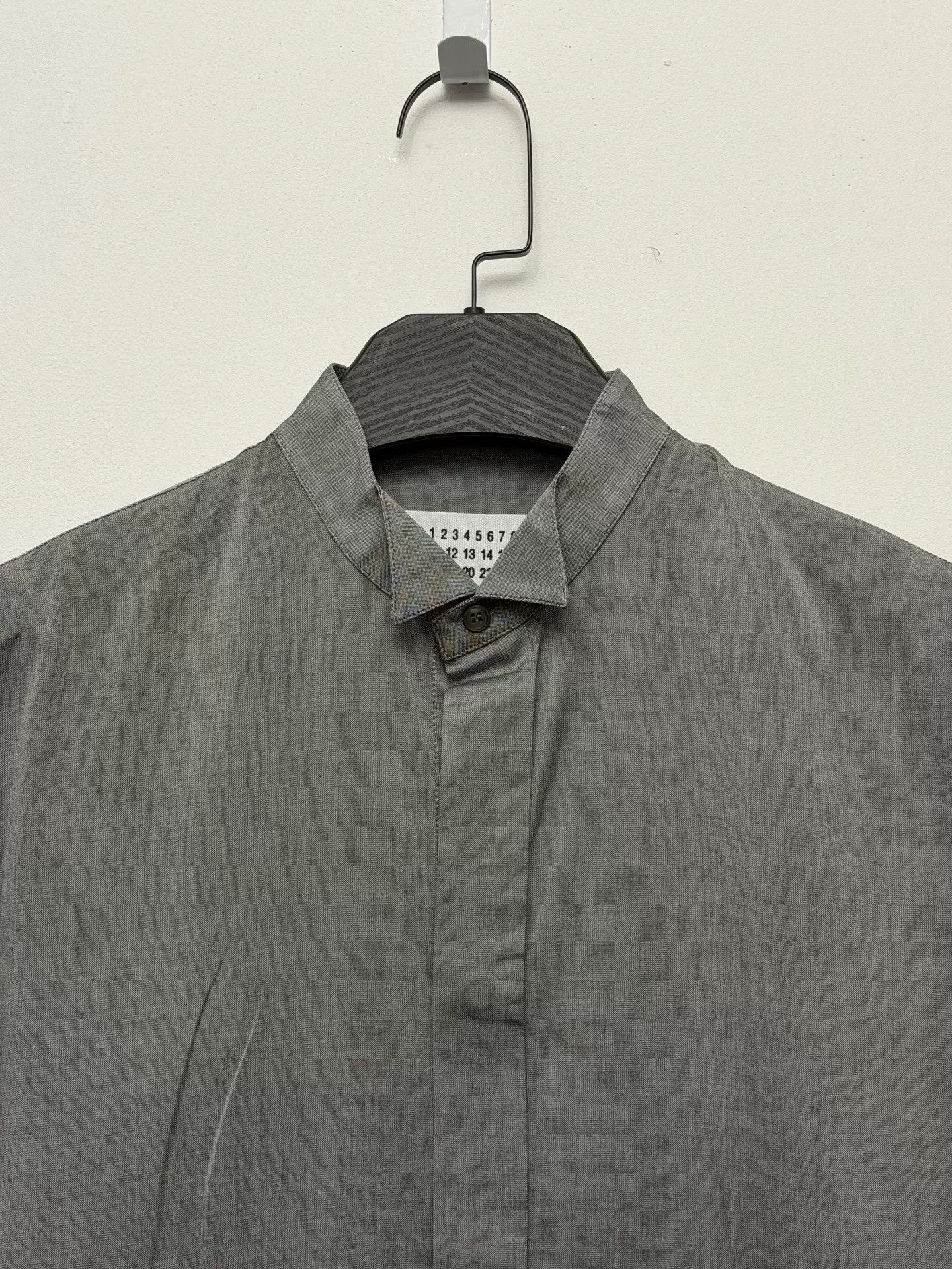 maison martin margiela dinner shirt in gray