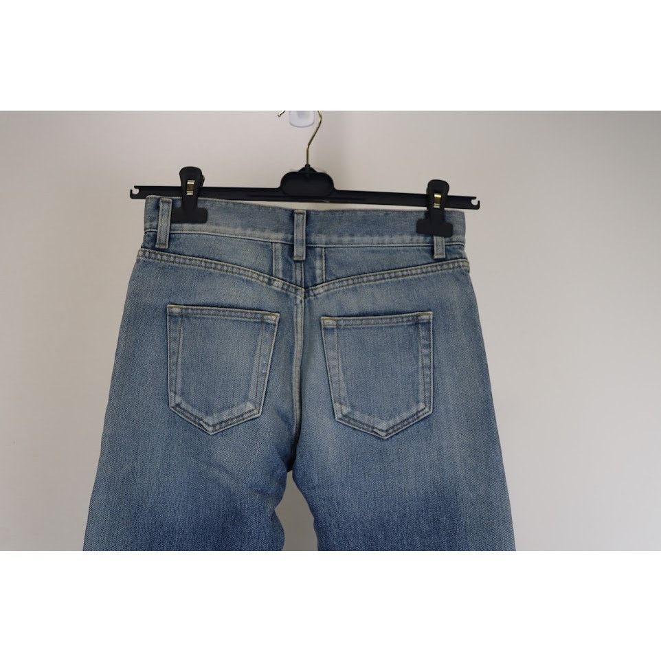 Saint Laurent Paris o1rshd1 Denim Jeans in Blue Size US 27 - 8 Thumbnail