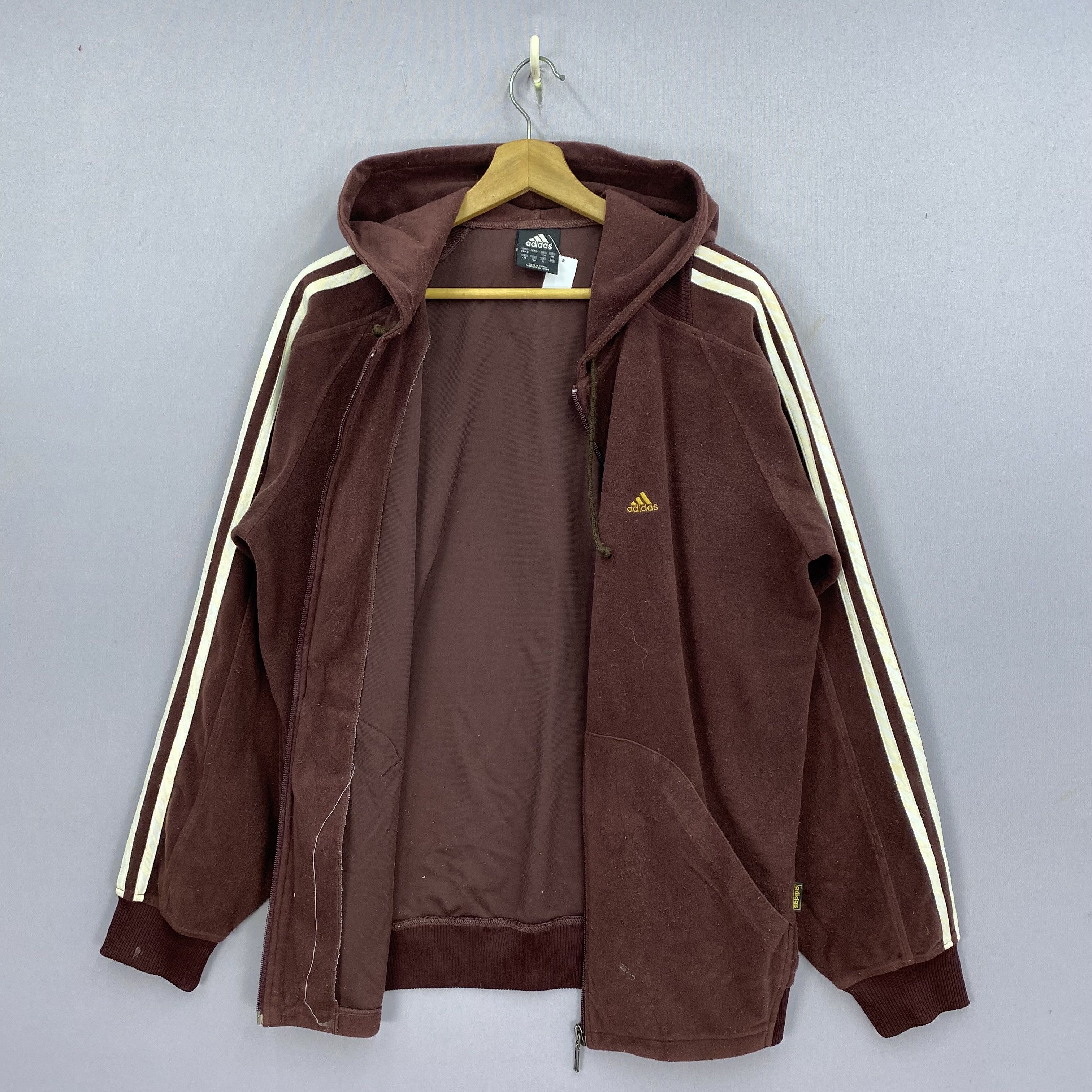 Adidas Vintage Y2K Adidas Sweater Zipper Hoodie Sweatshirt Size US M / EU 48-50 / 2 - 5 Thumbnail