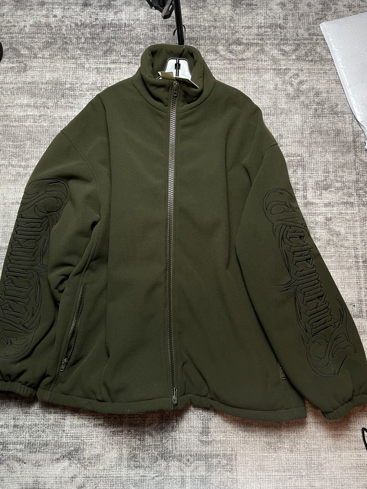 Vetements Vetements Fleece Bullet Zipper Jacket | Grailed