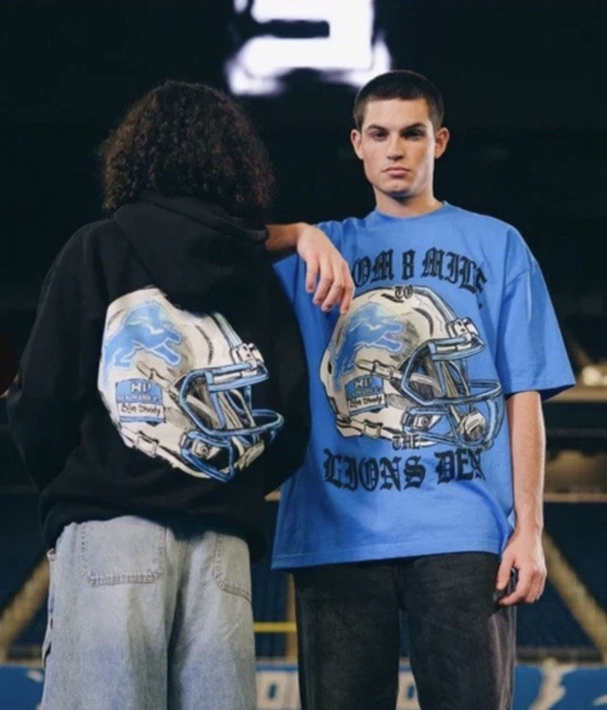Eminem Eminem x Detroit Lions Capsule Helmet T-Shirt Men’s M New Size US M / EU 48-50 / 2 - 11 Thumbnail